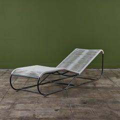 Kipp Stewart Silla Chaise Longue de Bronce para Patio Terra