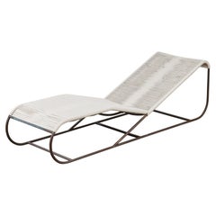 Sedia a sdraio da patio Kipp Stewart in bronzo per Terra
