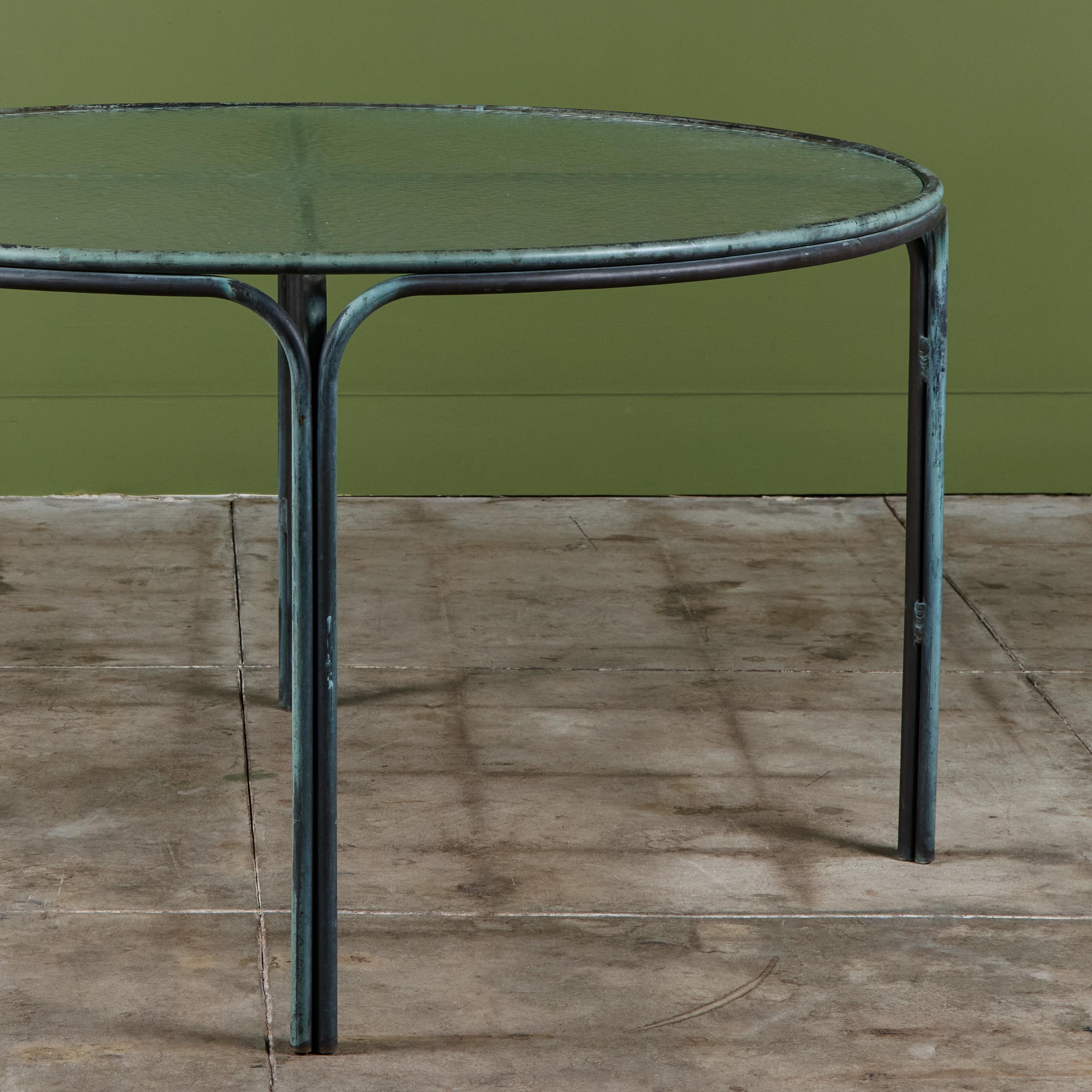 Kipp Stewart Bronze Patio Dining Table for Terra For Sale 1