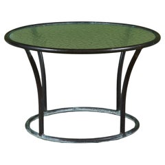 Table d'appoint de patio en bronze Kipp Stewart pour Terra