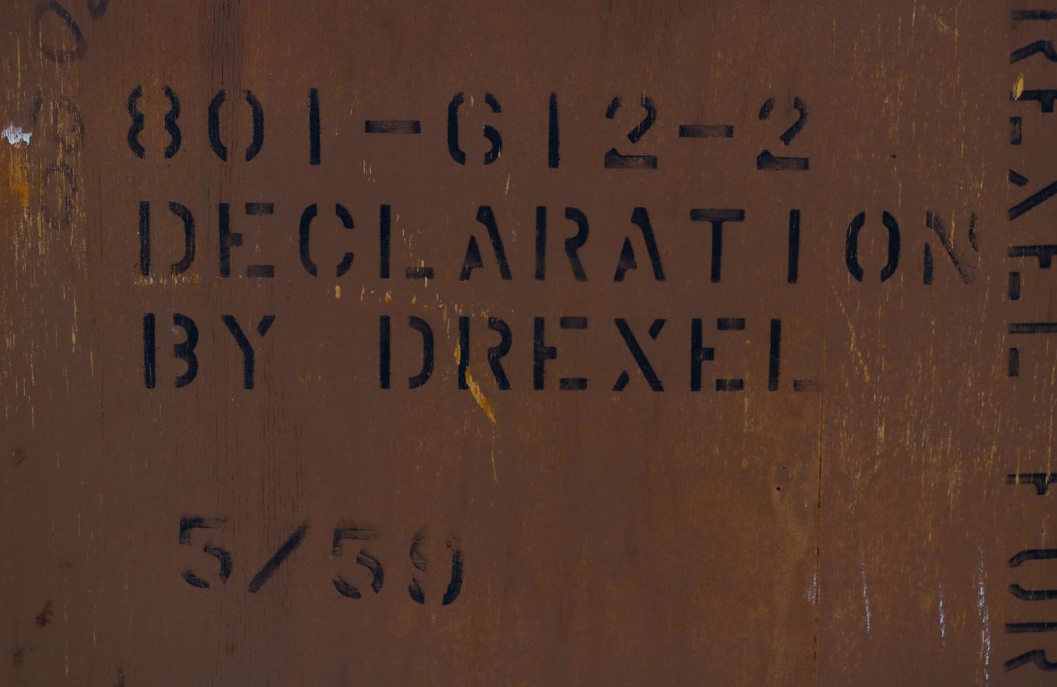 Kipp Stewart ”Declaration” Sculpted Walnut Floating Night Stands for Drexel For Sale 2