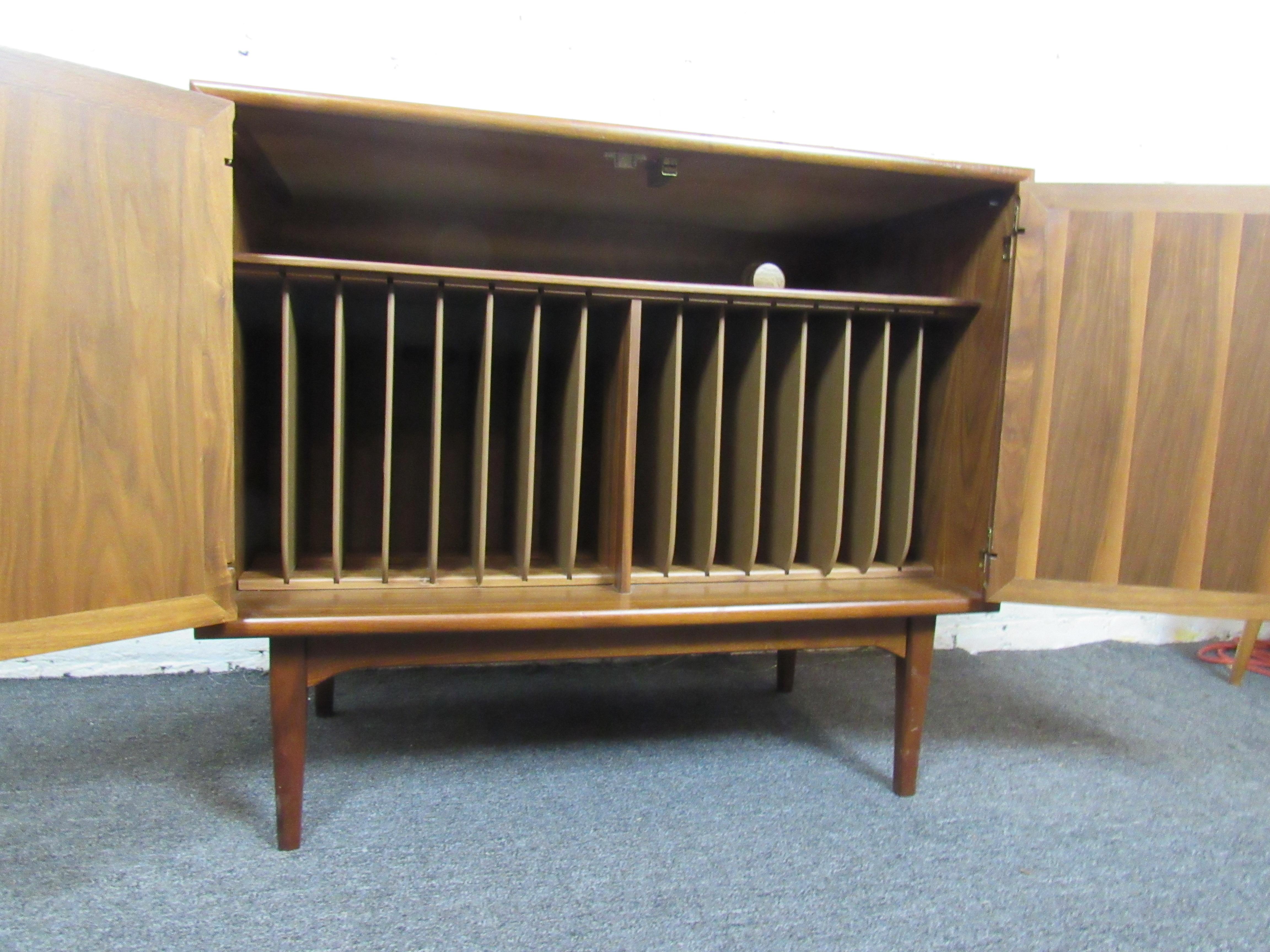 Kipp Stewart Designed Record Cabinet In Good Condition In Brooklyn, NY