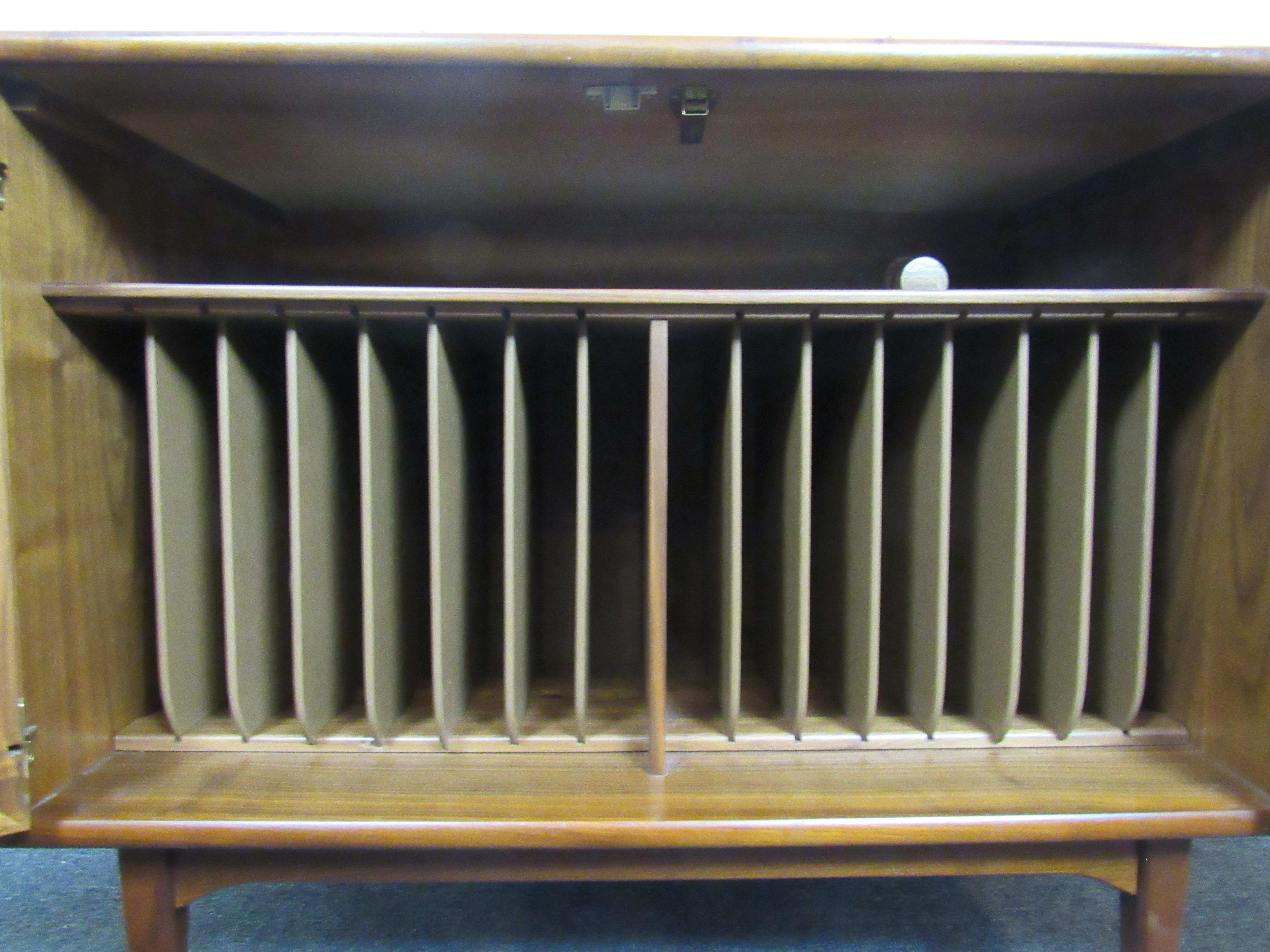 20th Century Kipp Stewart Designed Record Cabinet