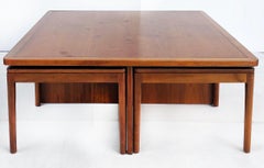 Kipp Stewart Drexel Coffee Table with 4 Nesting Tables, "Declaration"