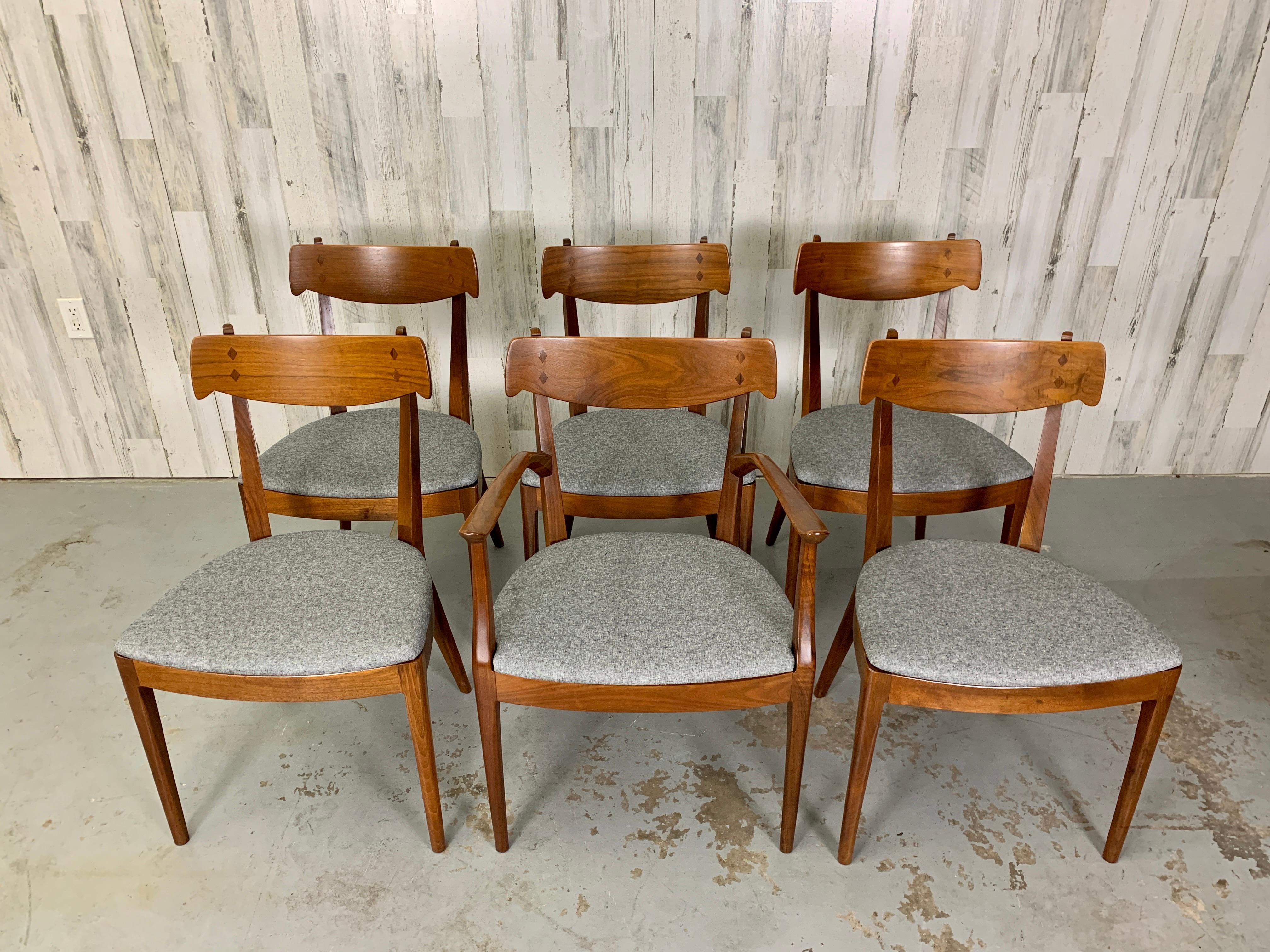 drexel declaration dining chairs