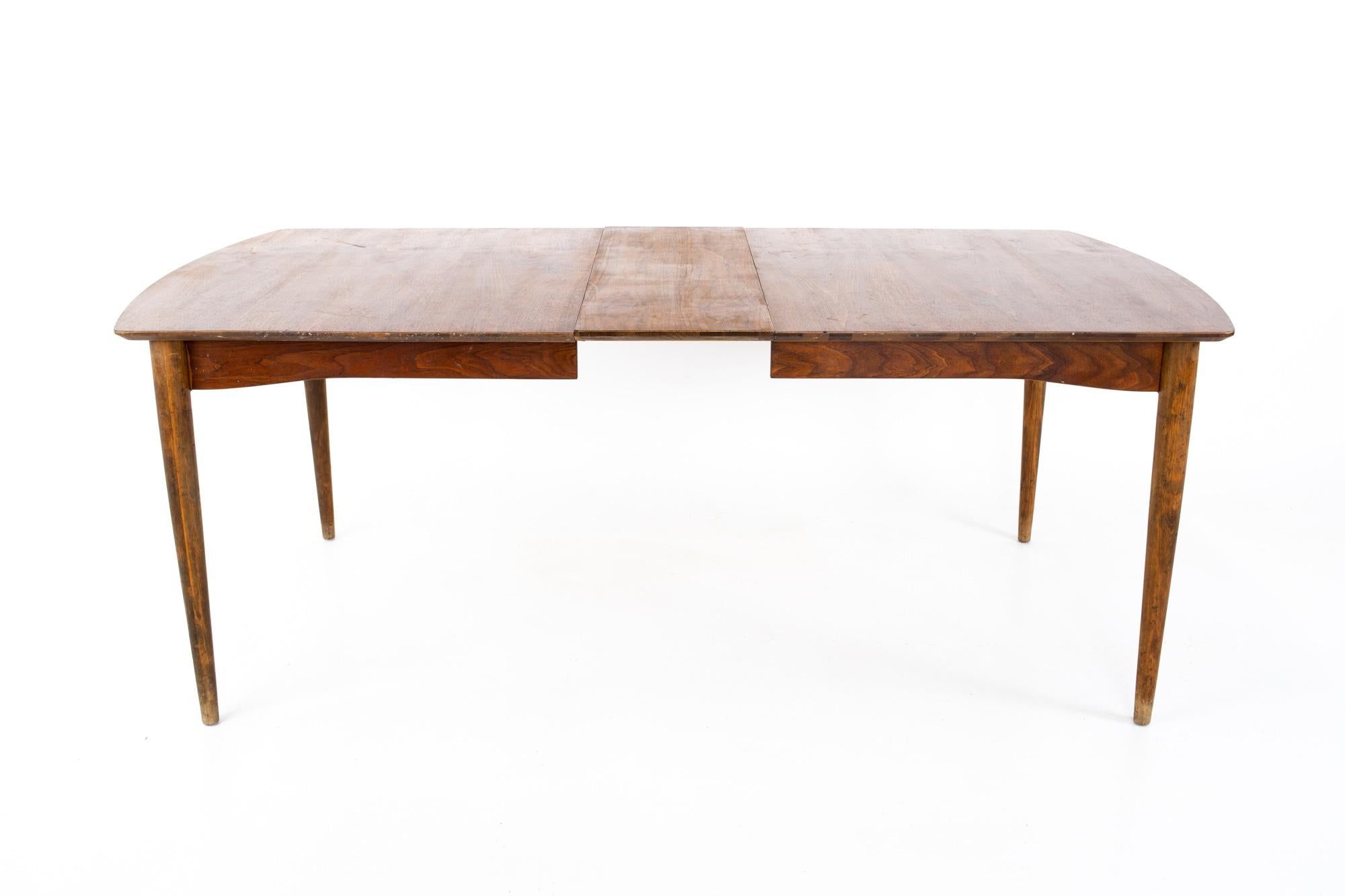 Kipp Stewart Drexel Declaration Style Morganton MCM 10 Person Walnut Table 3