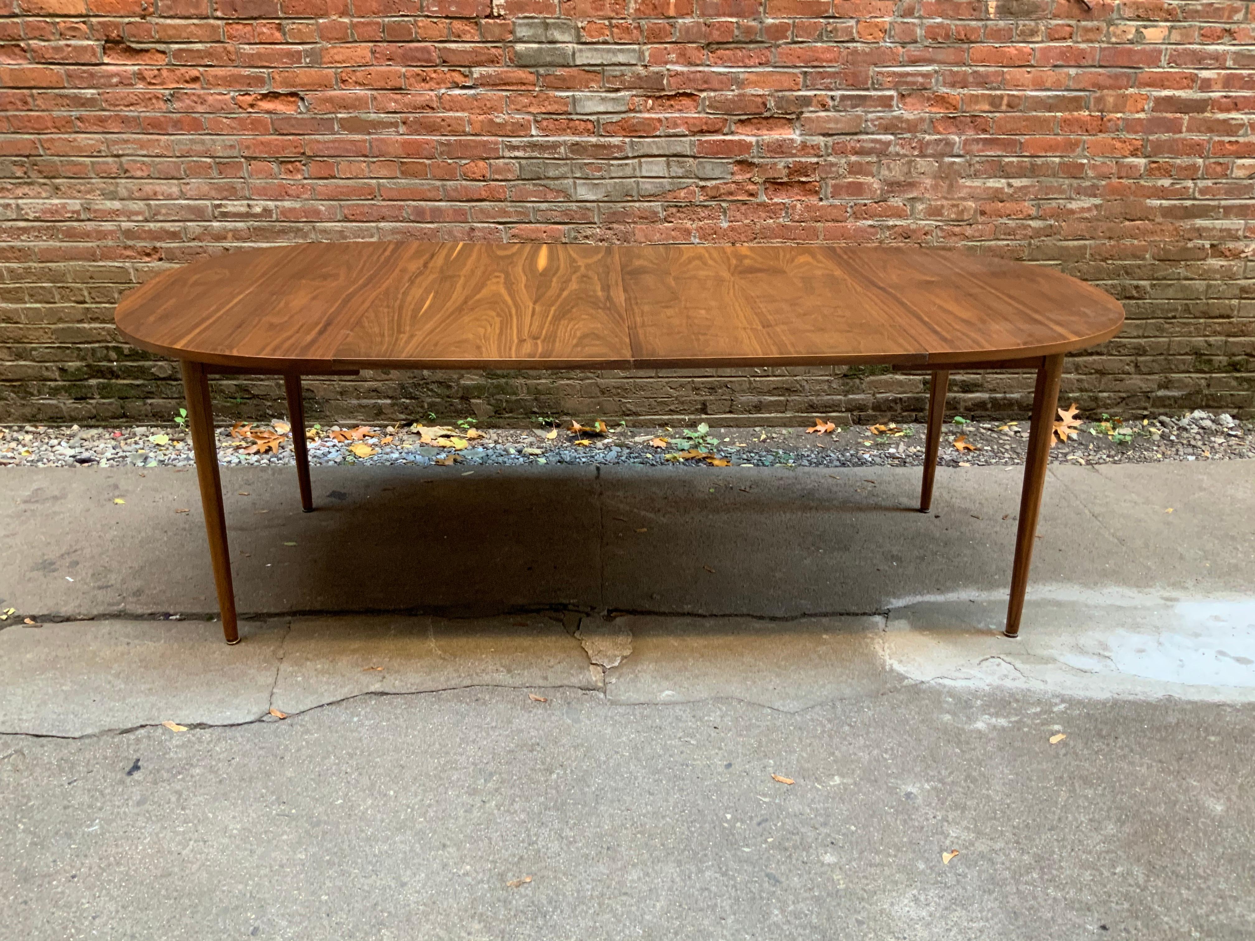 American Kipp Stewart Drexel Declaration Walnut Dining Table