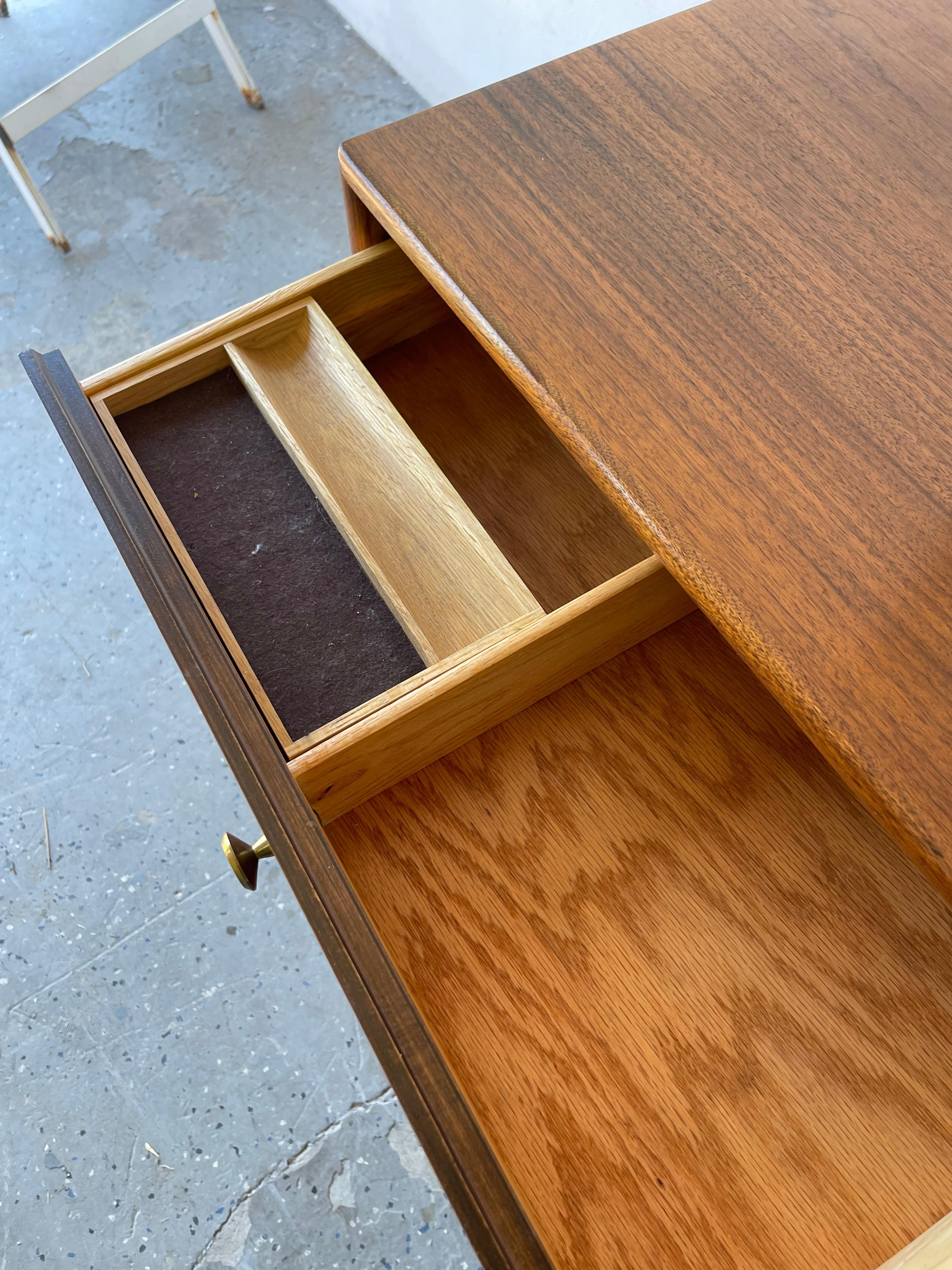 Kipp Stewart  Drexel  Mid Century Modern  Walnut 10 drawer dresser 5