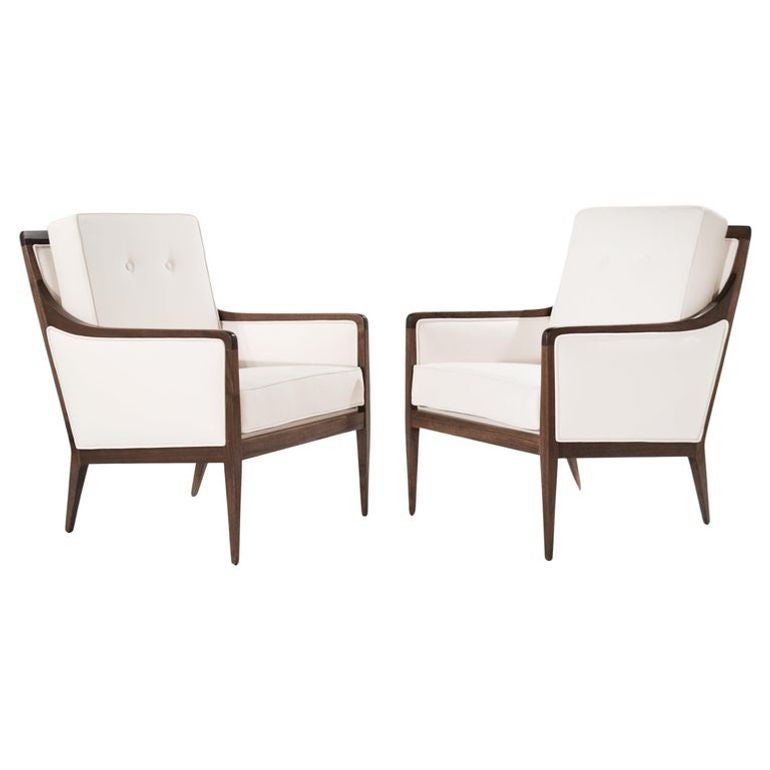Set of Lounge Chairs by Milo Baughman, Country Village Collection, C. 1950s For Sale