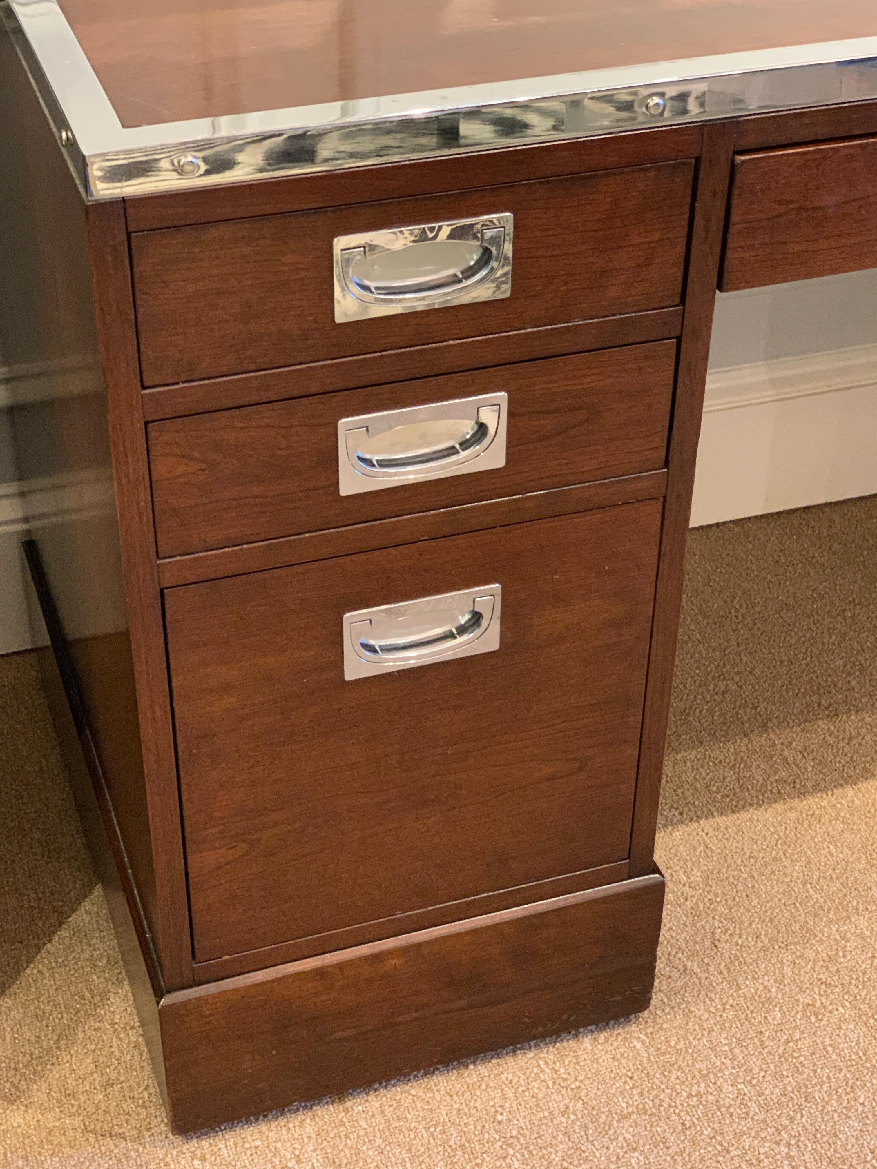 North American Kipp Stewart for Directional Special Order Campaign Desk, 6400-B