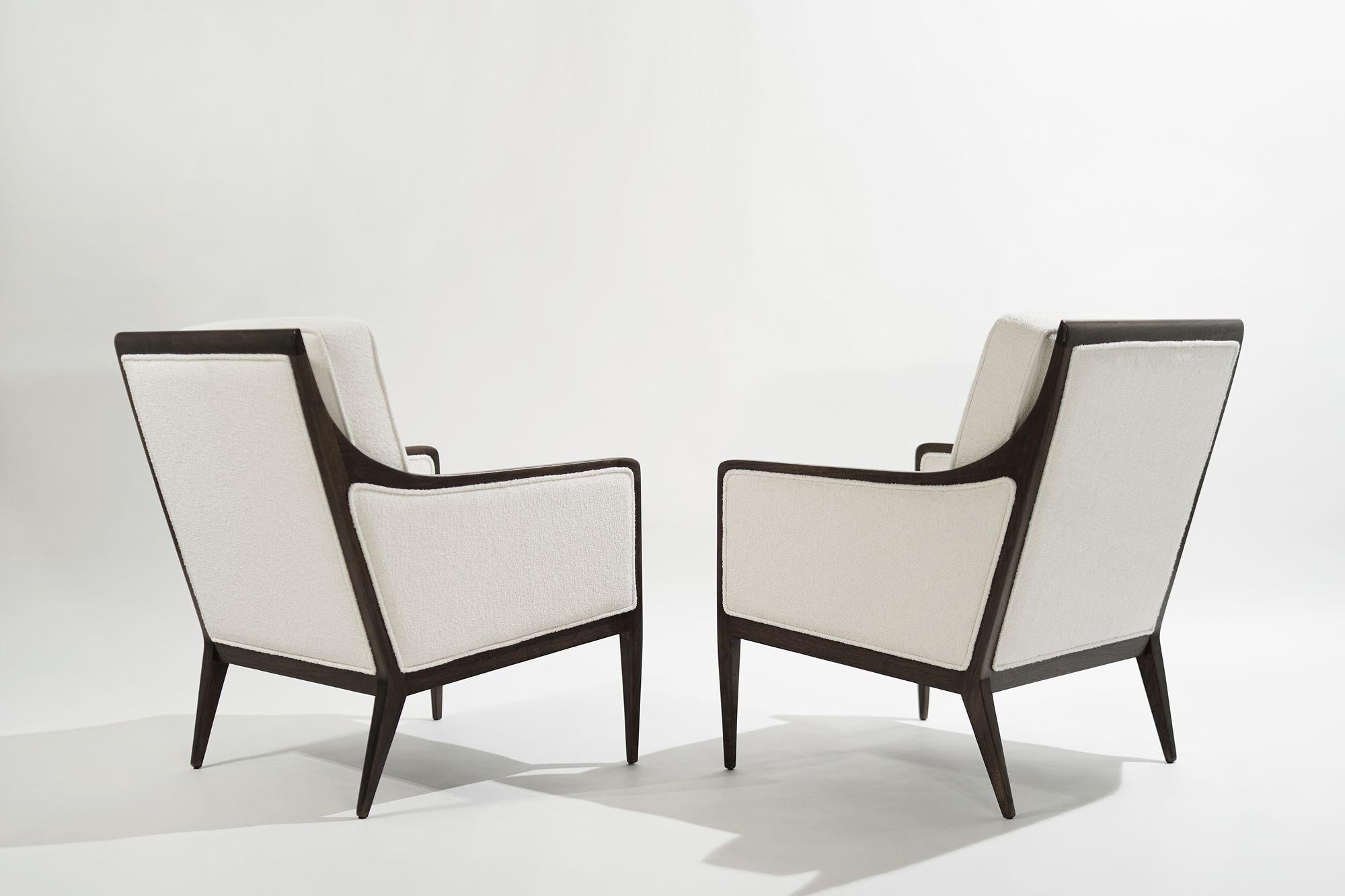 American Set of Lounge Chairs by Milo Baughman, Country Village Collection, C. 1950s For Sale