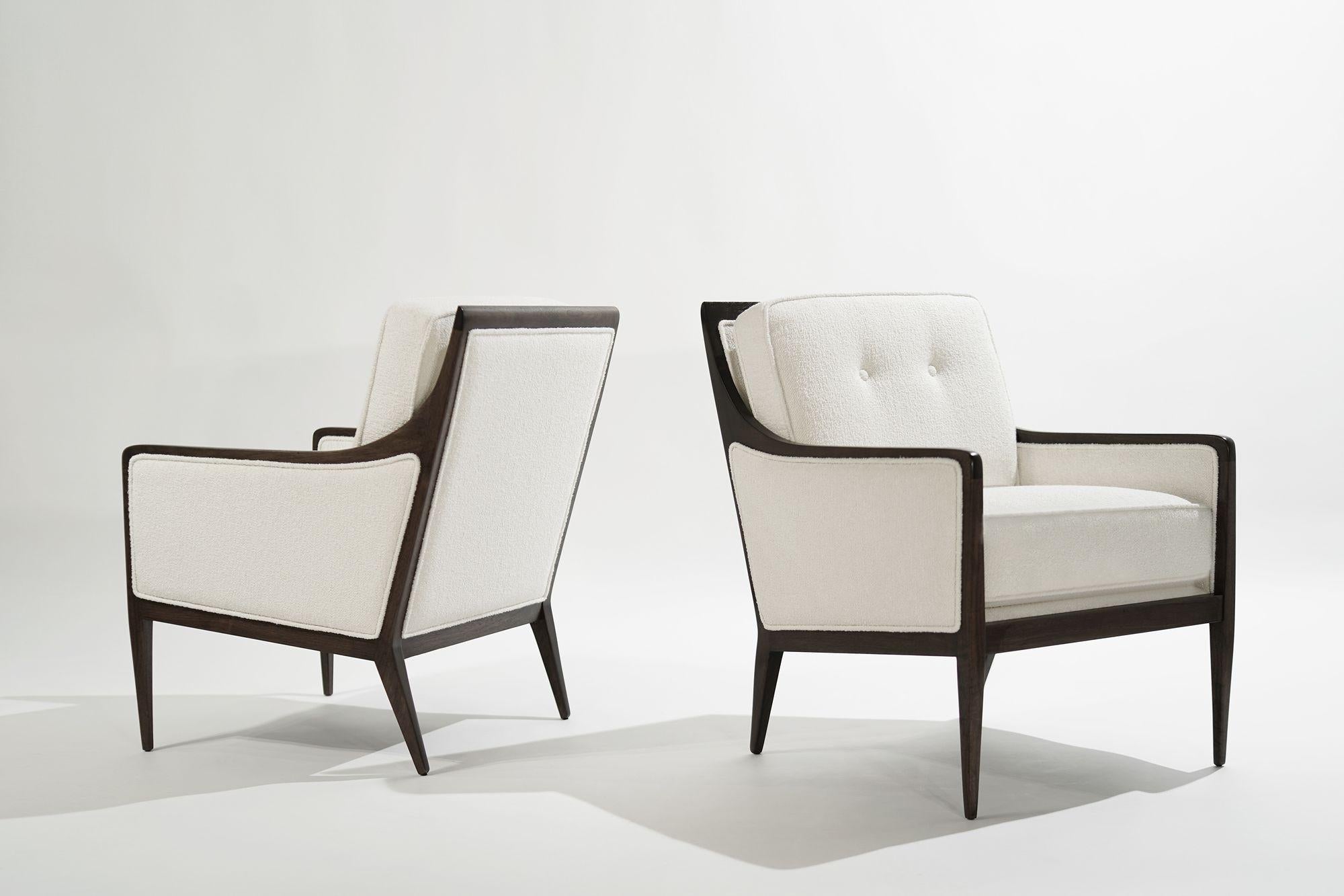 20th Century Set of Lounge Chairs by Milo Baughman, Country Village Collection, C. 1950s For Sale