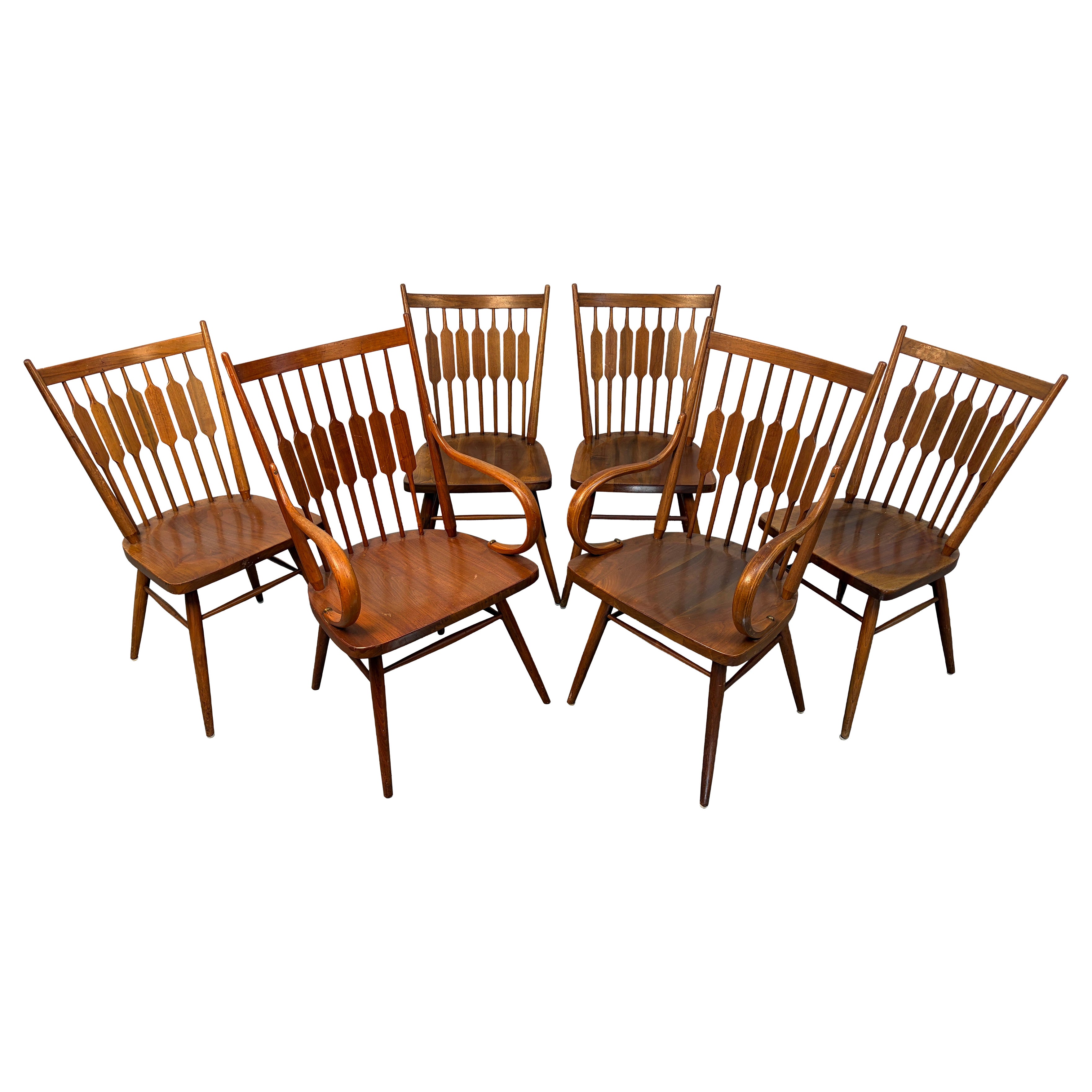 Kipp Stewart for Drexel "Centennial" Dining Chairs in vendita