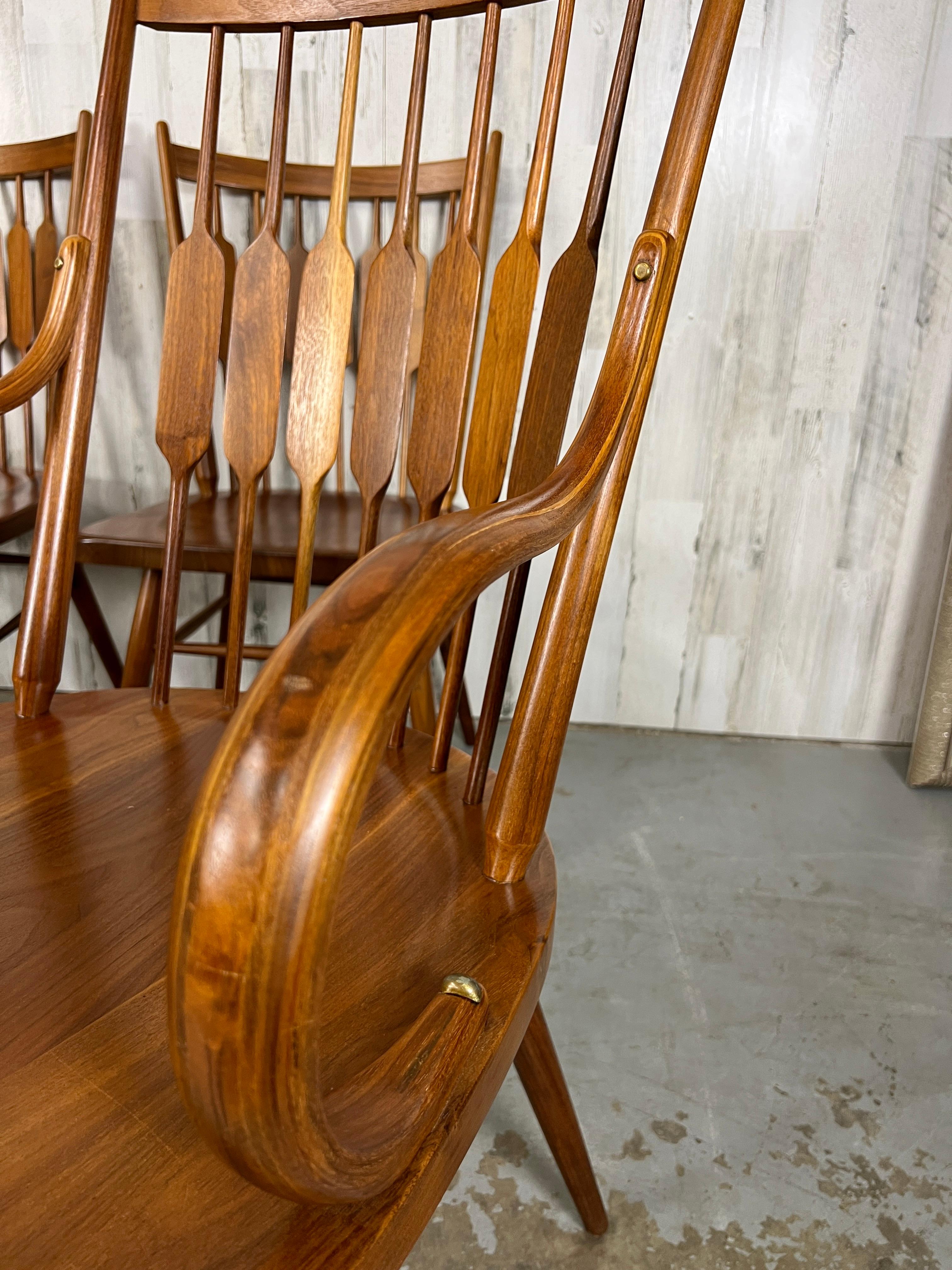 Chaises de salle à manger Centennial de Kipp Stewart pour Drexel - Lot de 6 en vente 10