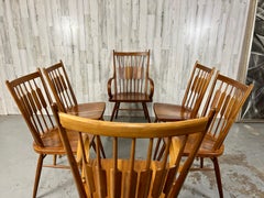 Kipp Stewart for Drexel "Centennial" Dining Chairs, Set of 6