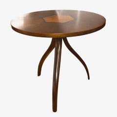 Kipp Stewart for Drexel "Composite" Swag Tri-Leg Side Table
