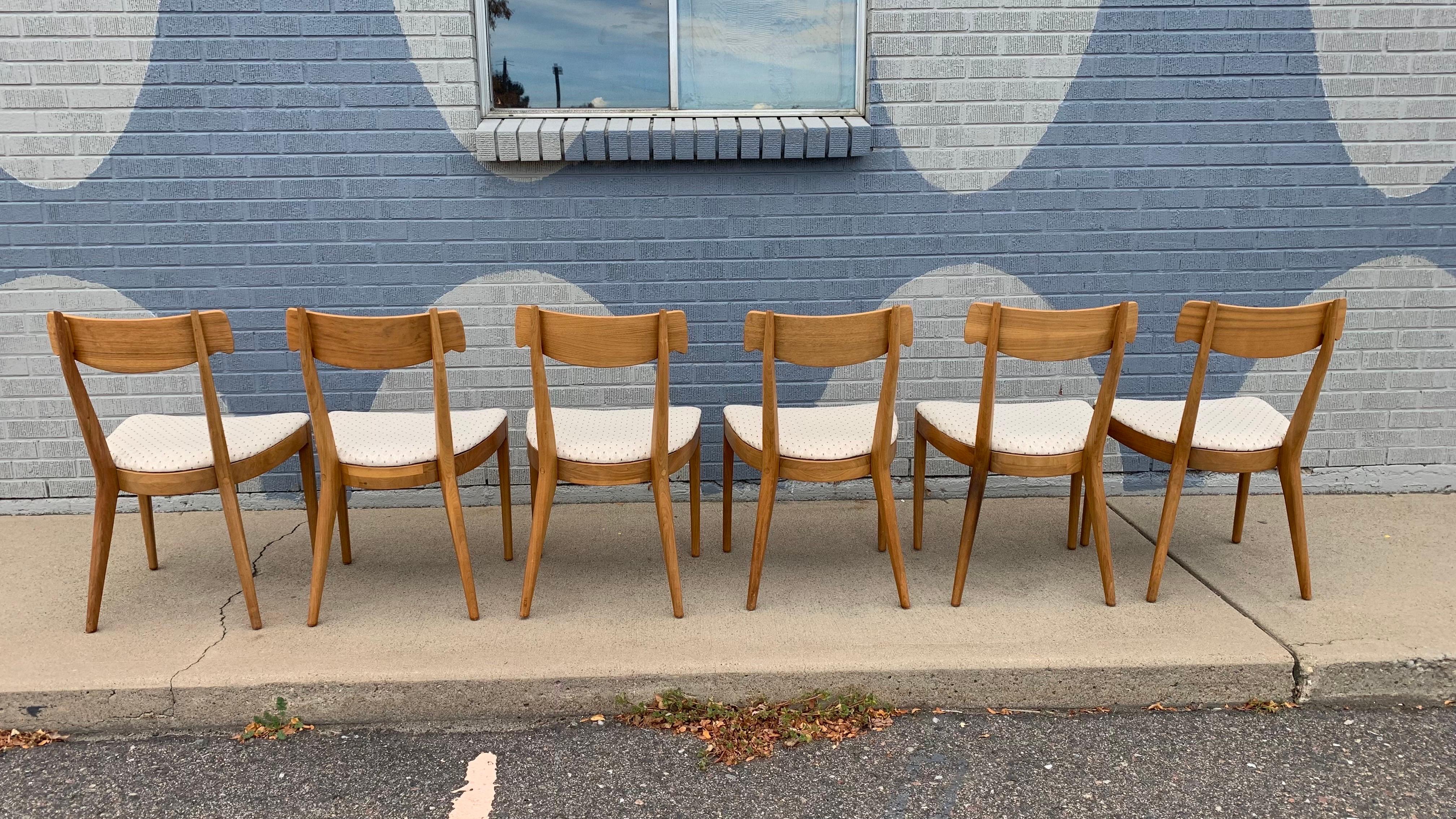 Kipp Stewart for Drexel Declaration Dining Chairs, set of 6 For Sale 2