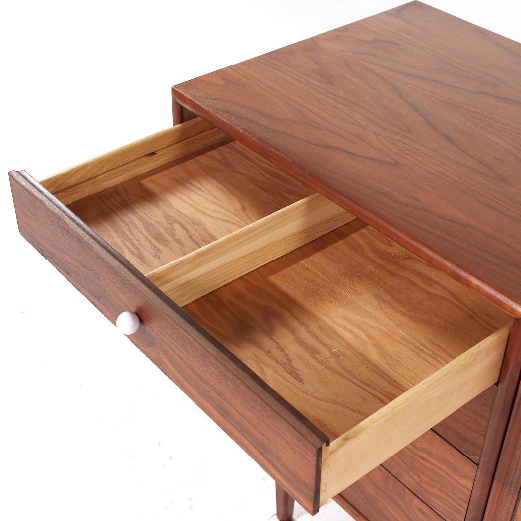 Kipp Stewart per Drexel Declaration Mid Century 11 Drawer Lowboy Dresser in vendita 1