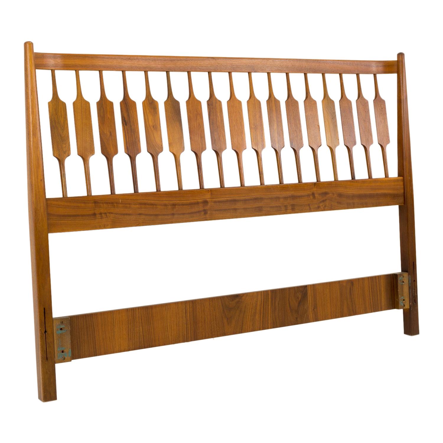 Kipp Stewart for Drexel Declaration Mid Century Full Headboard