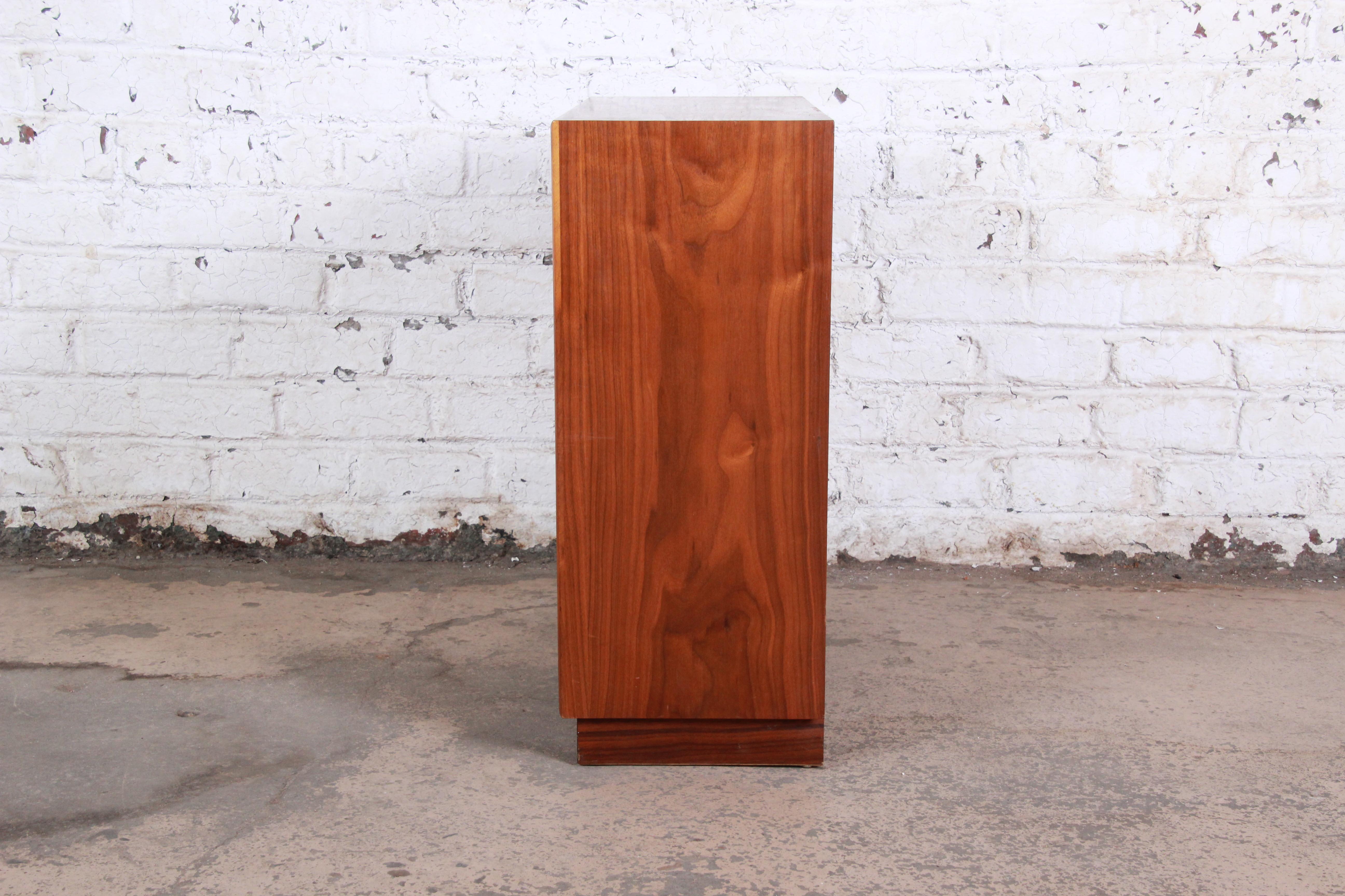 Kipp Stewart for Drexel Declaration Mid-Century Modern Walnut Cabinet, 1965 4