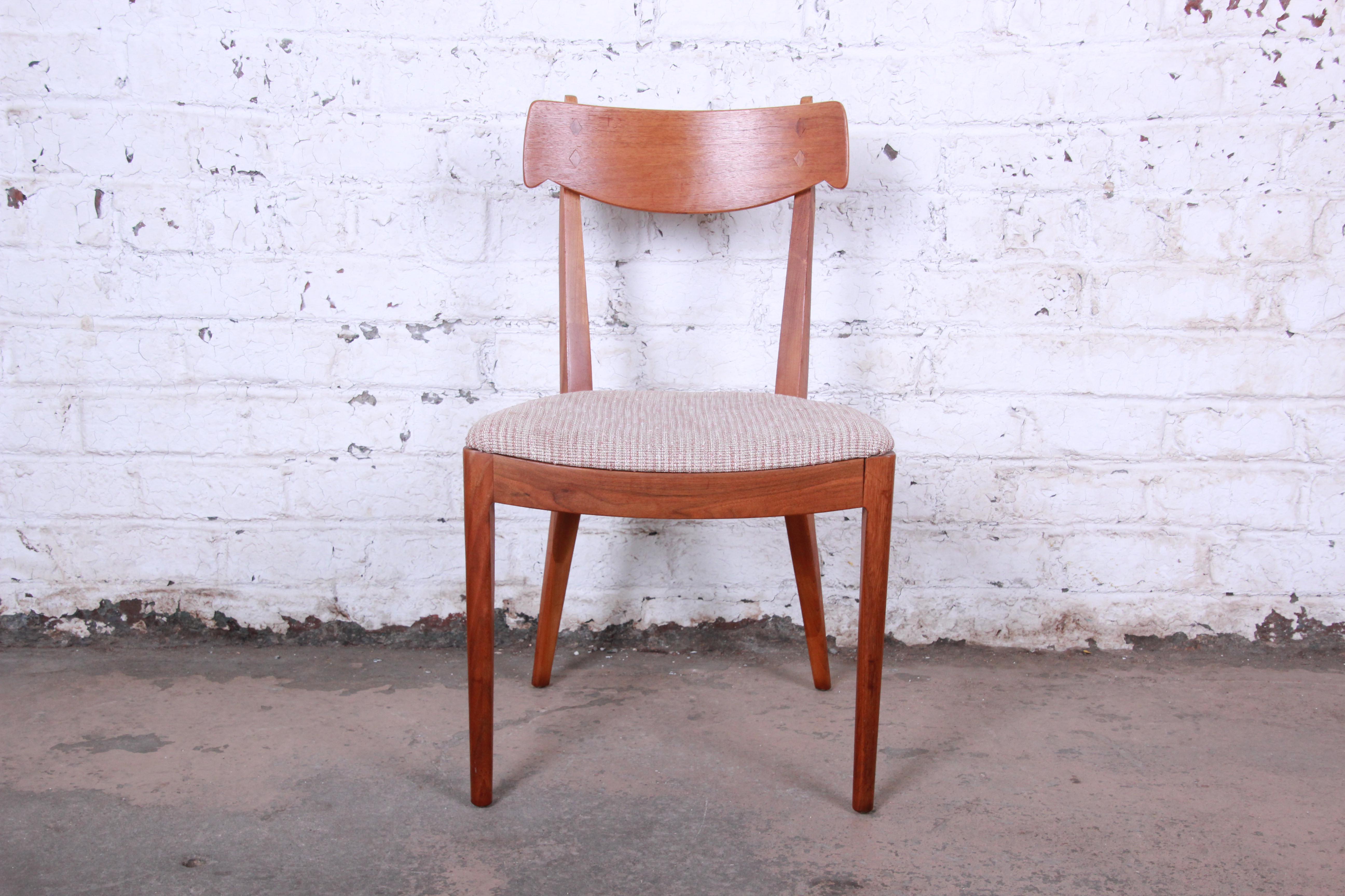 Kipp Stewart for Drexel Declaration Mid-Century Modern Walnut Desk and Chair 4