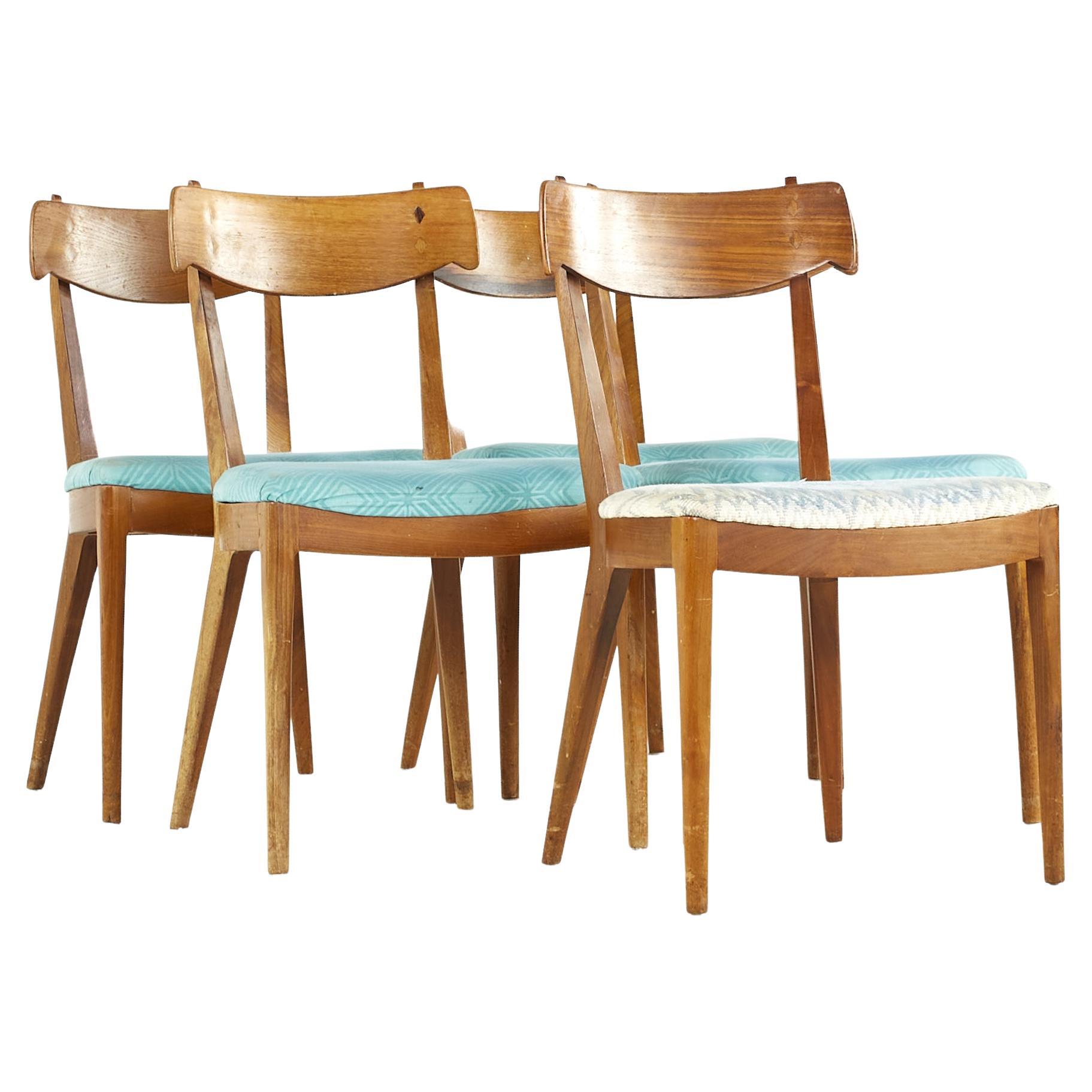 SOLD 02/28/24 Kipp Stewart for Drexel Declaration MCM Dining Chairs - Set of 5