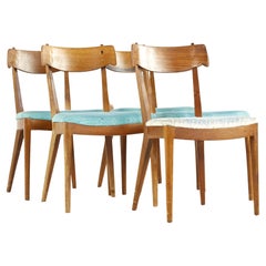 Kipp Stewart for Drexel Declaration Midcentury Side Dining Chairs - Set of 5