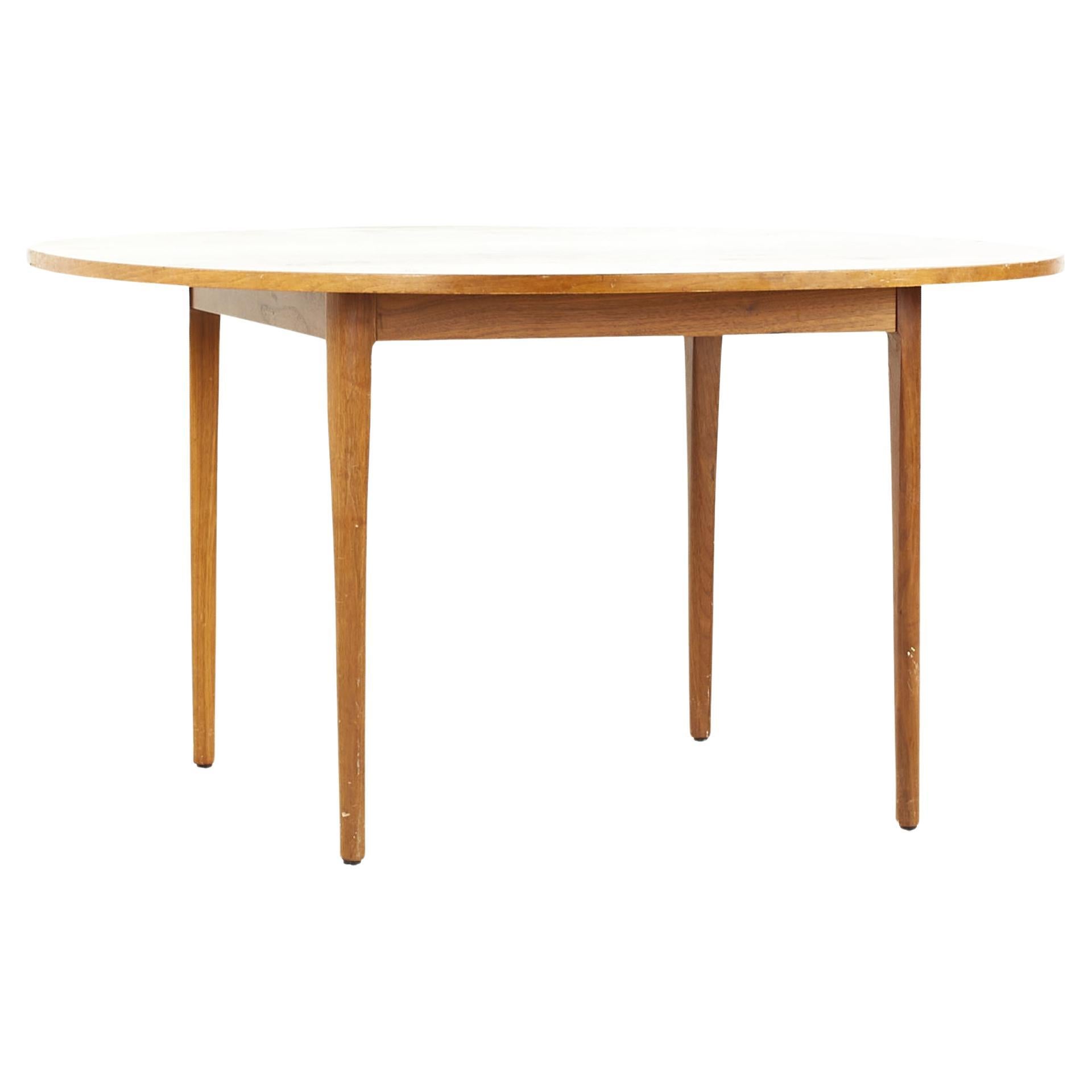 Kipp Stewart for Drexel Declaration Midcentury Walnut Dining Table For Sale