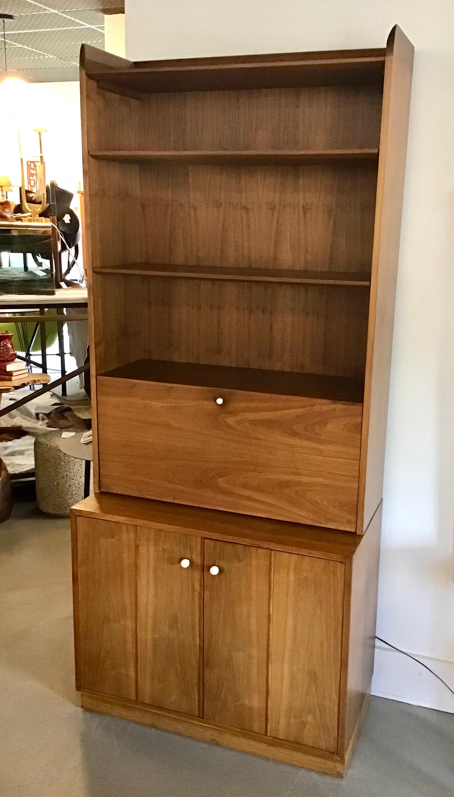 Kipp Stewart for Drexel Declaration Secretary Desk / Bar / Bookshelf For Sale 3