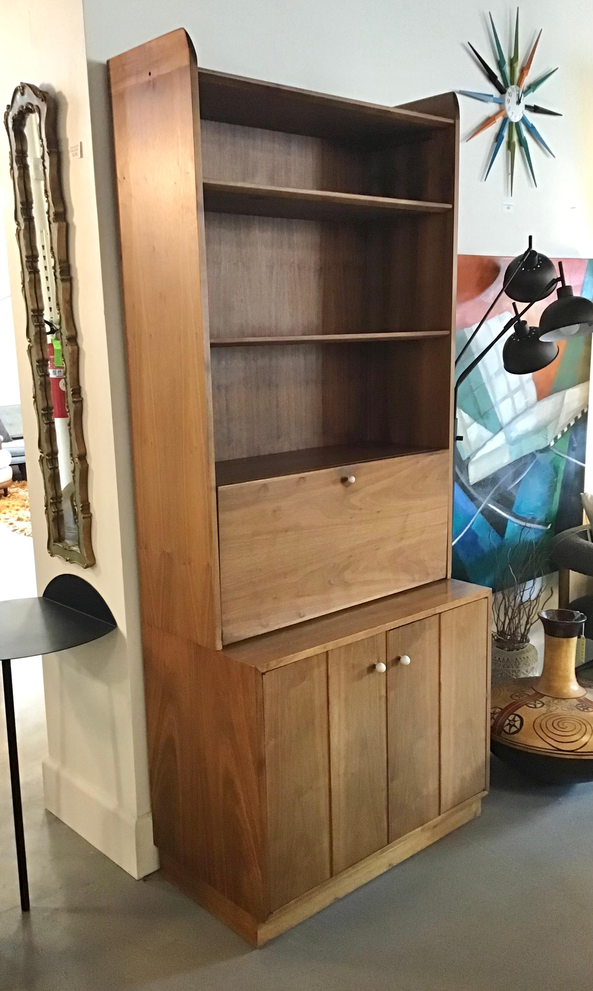 Kipp Stewart for Drexel Declaration Secretary Desk / Bar / Bookshelf For Sale 7