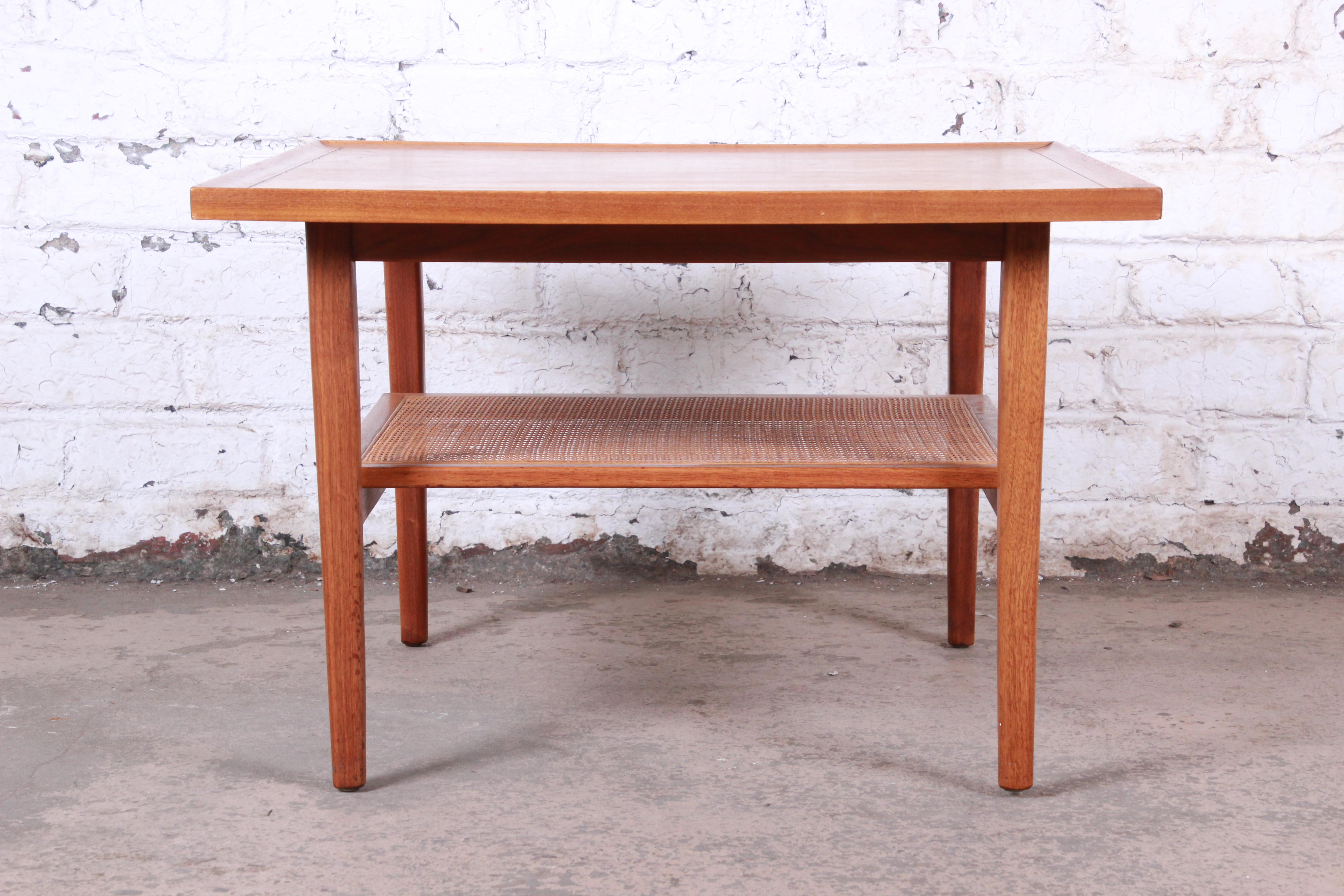 Mid-Century Modern Kipp Stewart for Drexel Declaration Walnut Coffee or Occasional Table, 1958