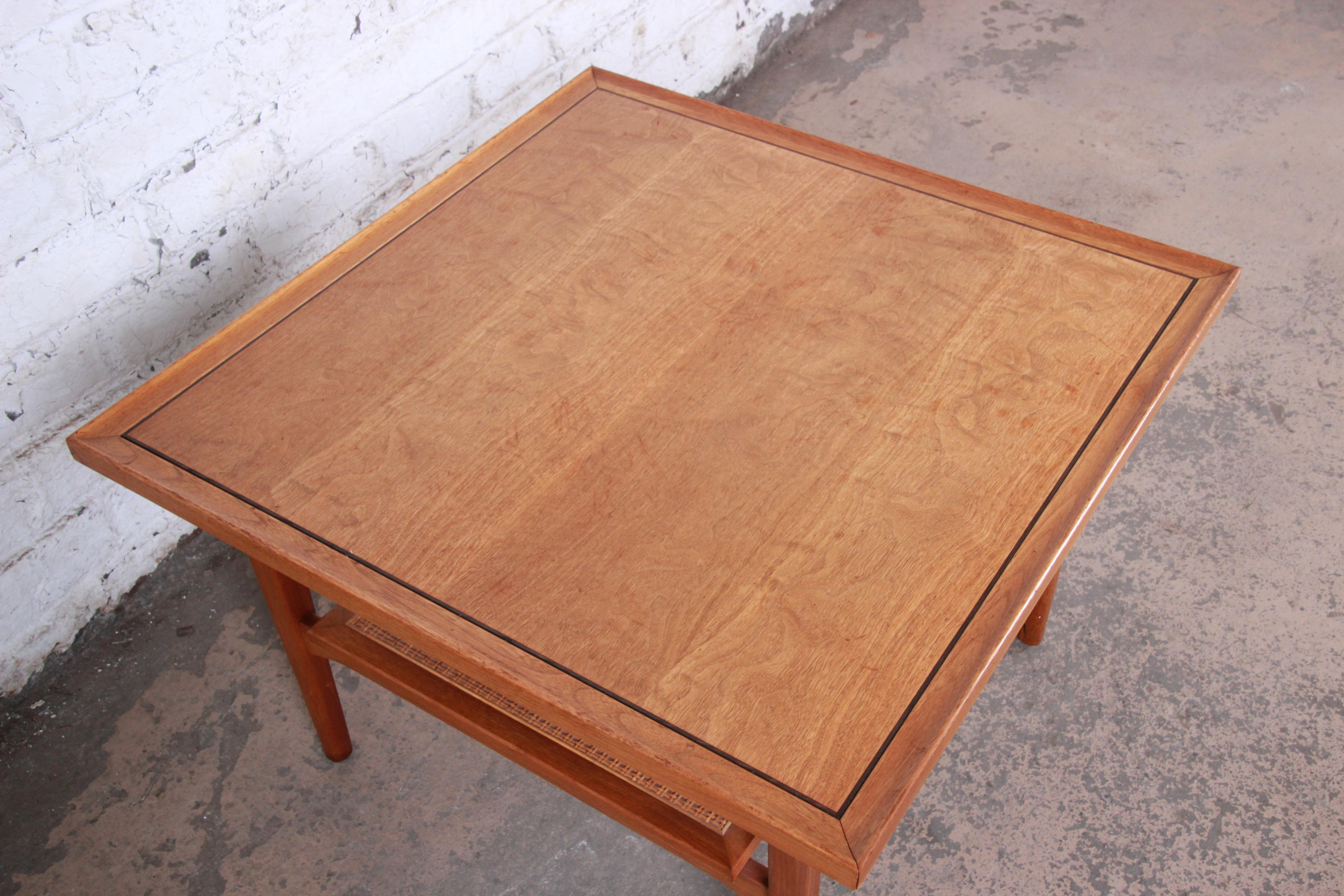 Kipp Stewart for Drexel Declaration Walnut Coffee or Occasional Table, 1958 1