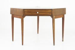 Kipp Stewart for Drexel Declaration Walnut Corner Desk