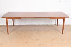 Kipp Stewart for Drexel Declaration Walnut Dining Table, Newly Refinished