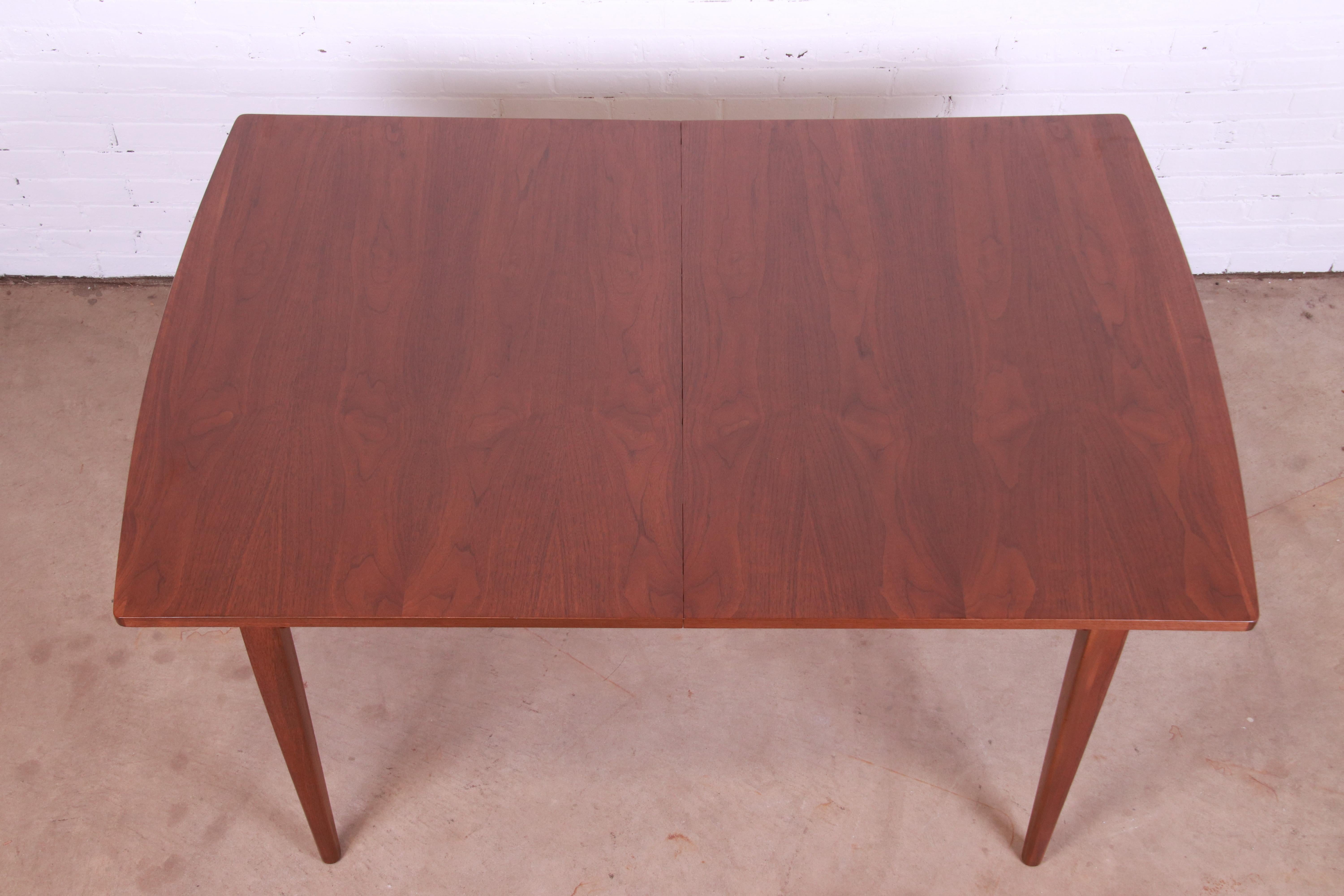 Kipp Stewart for Drexel Declaration Walnut Extension Dining Table, Refinished 5