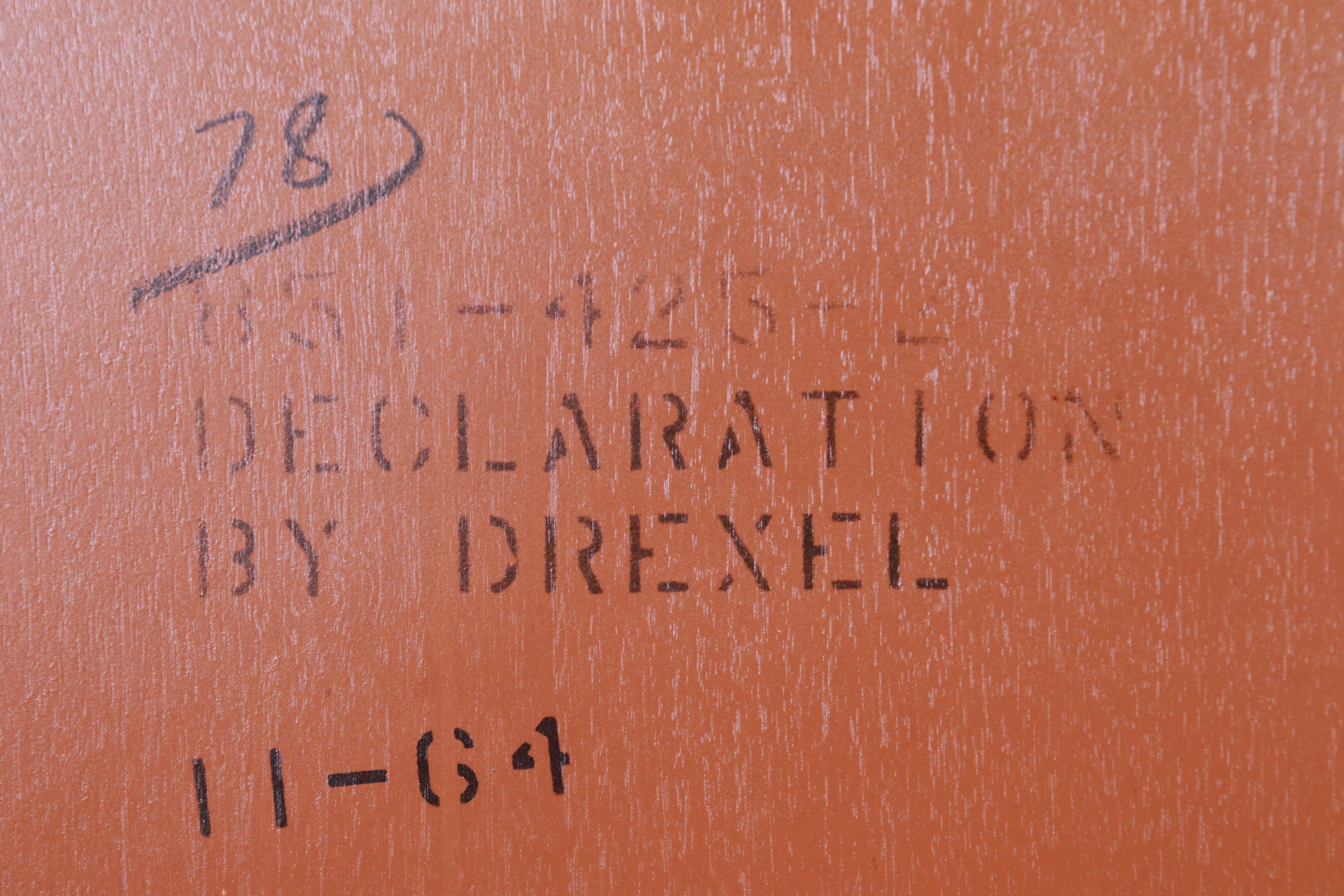 Kipp Stewart for Drexel Declaration Walnut Sideboard Hutch or Bar Cabinet, 1964 8