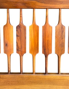 Kipp Stewart for Drexel King Walnut Headboard