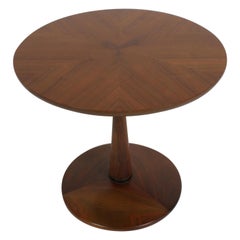 Kipp Stewart for Drexel Mid-Century Modern Declaration Walnut End or Side Table