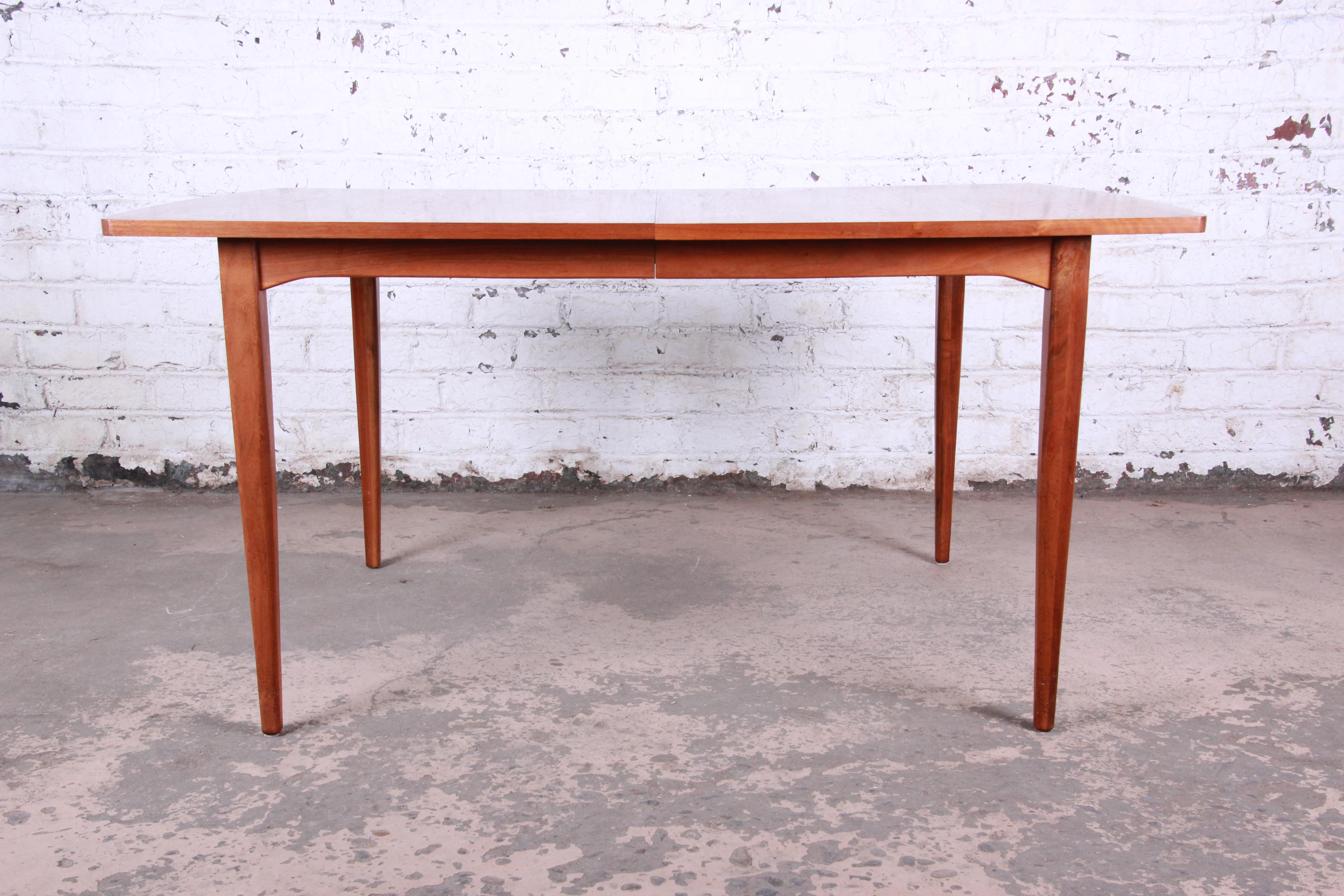 drexel dining table mid century