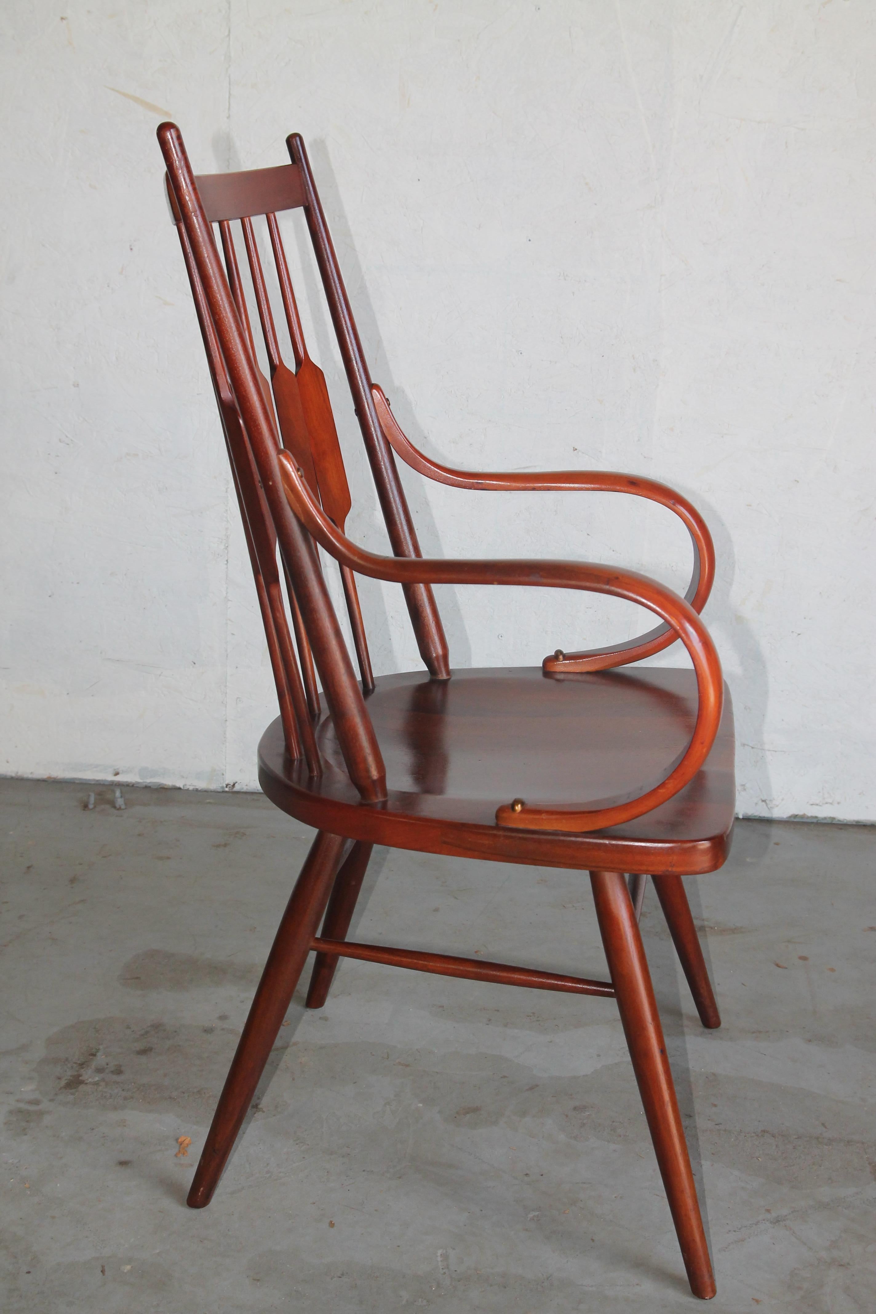 Kipp Stewart for Drexel Set of 6 Centennial Dining Chairs In Good Condition In Asbury Park, NJ