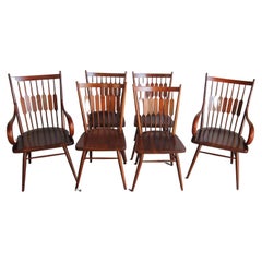 Kipp Stewart for Drexel Set of 6 Centennial Dining Chairs