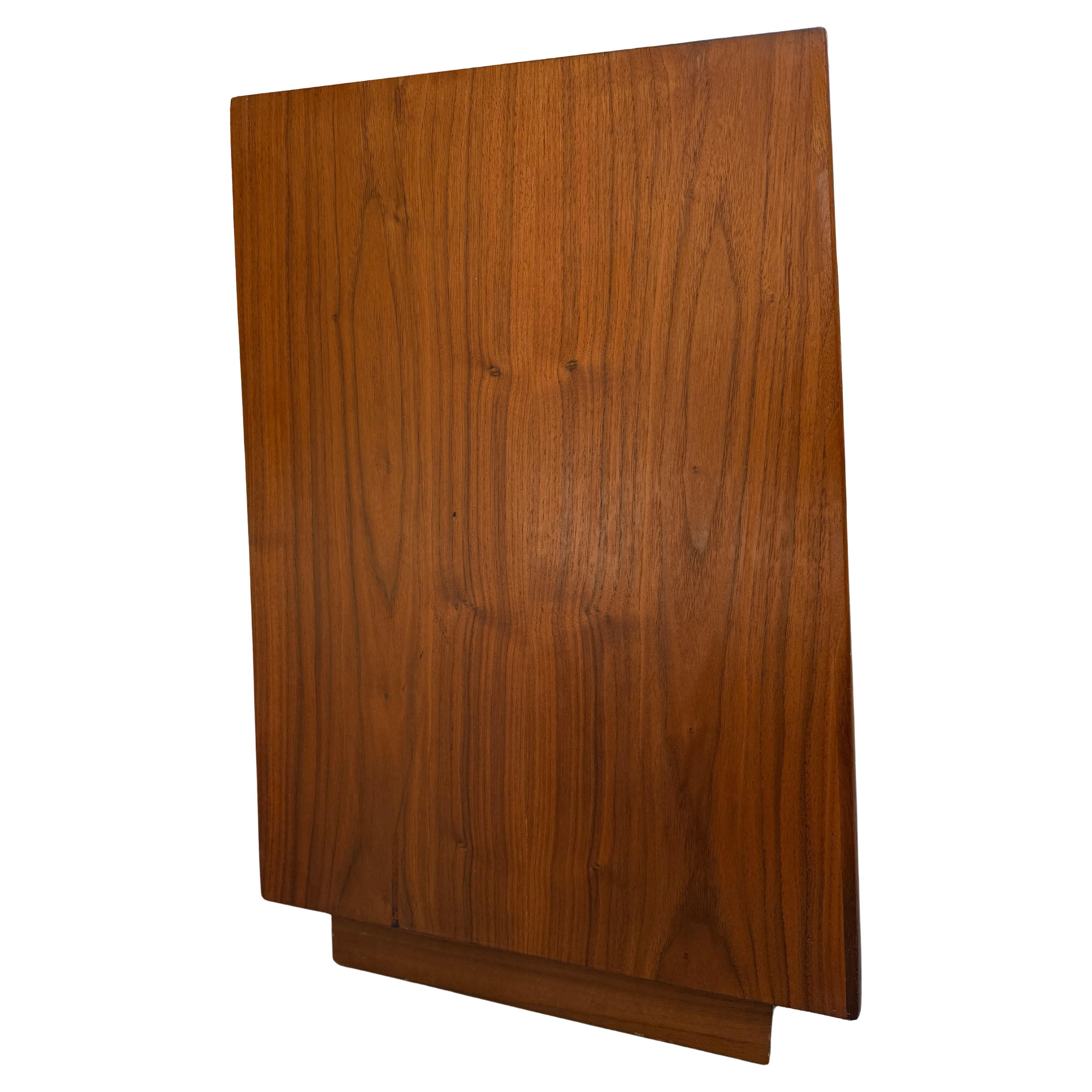 Kipp Stewart for Drexel Walnut Night Stand or Record storage Cabinet 3