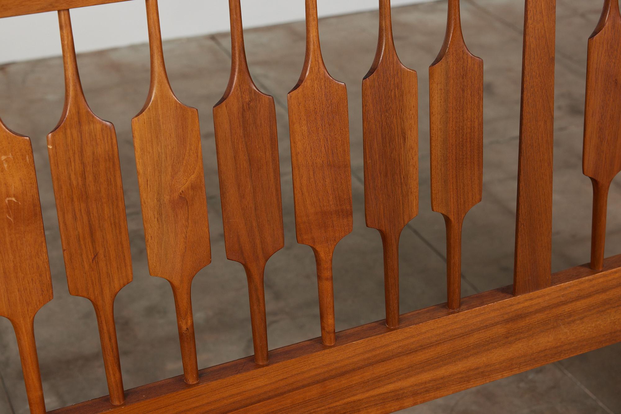 Kipp Stewart King Size Walnut Headboard for Drexel Declaration 2