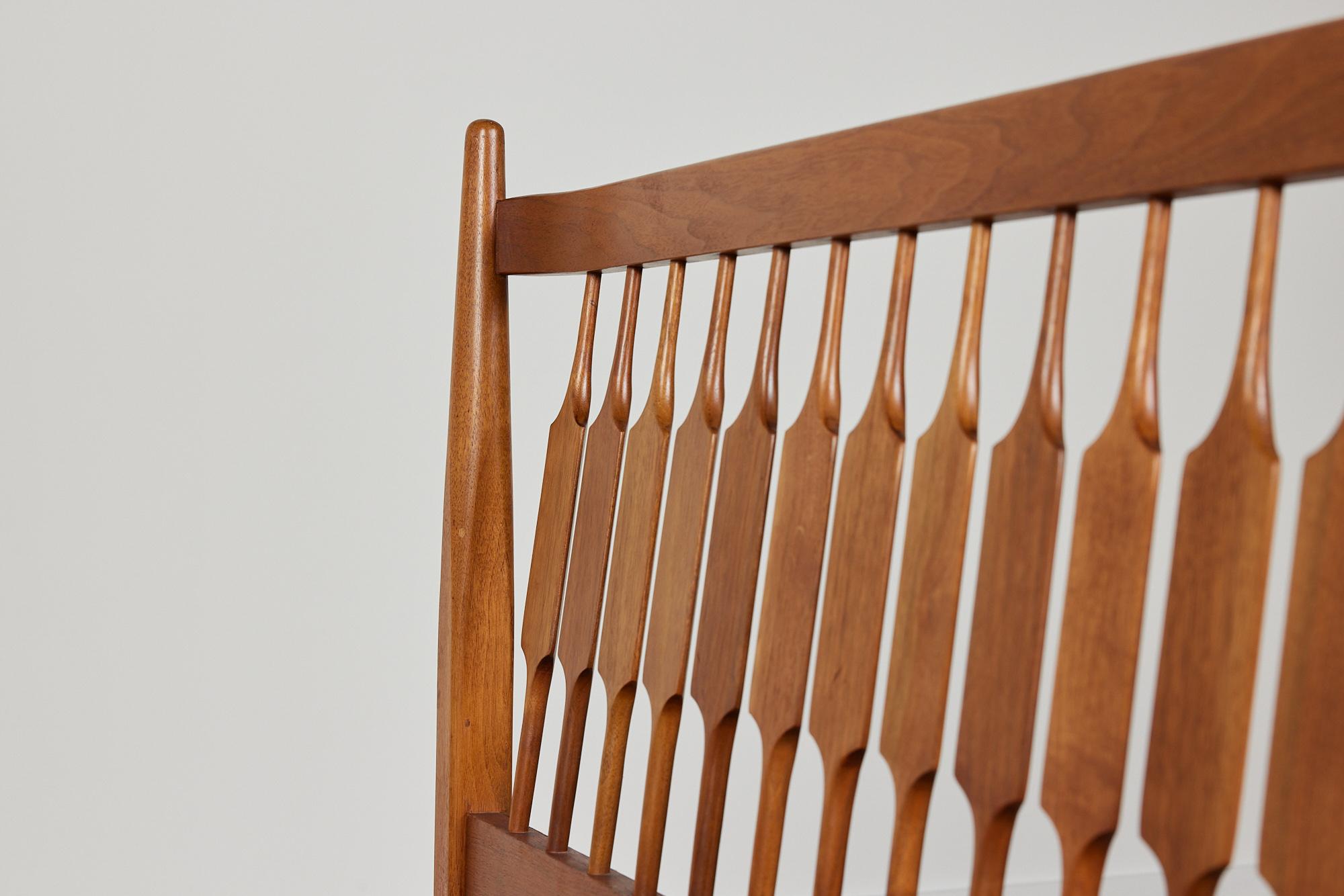 Kipp Stewart King Size Walnut Headboard for Drexel Declaration 1