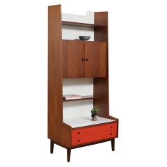 Kipp Stewart Lacquered & Walnut Bookshelf for Glenn of CA