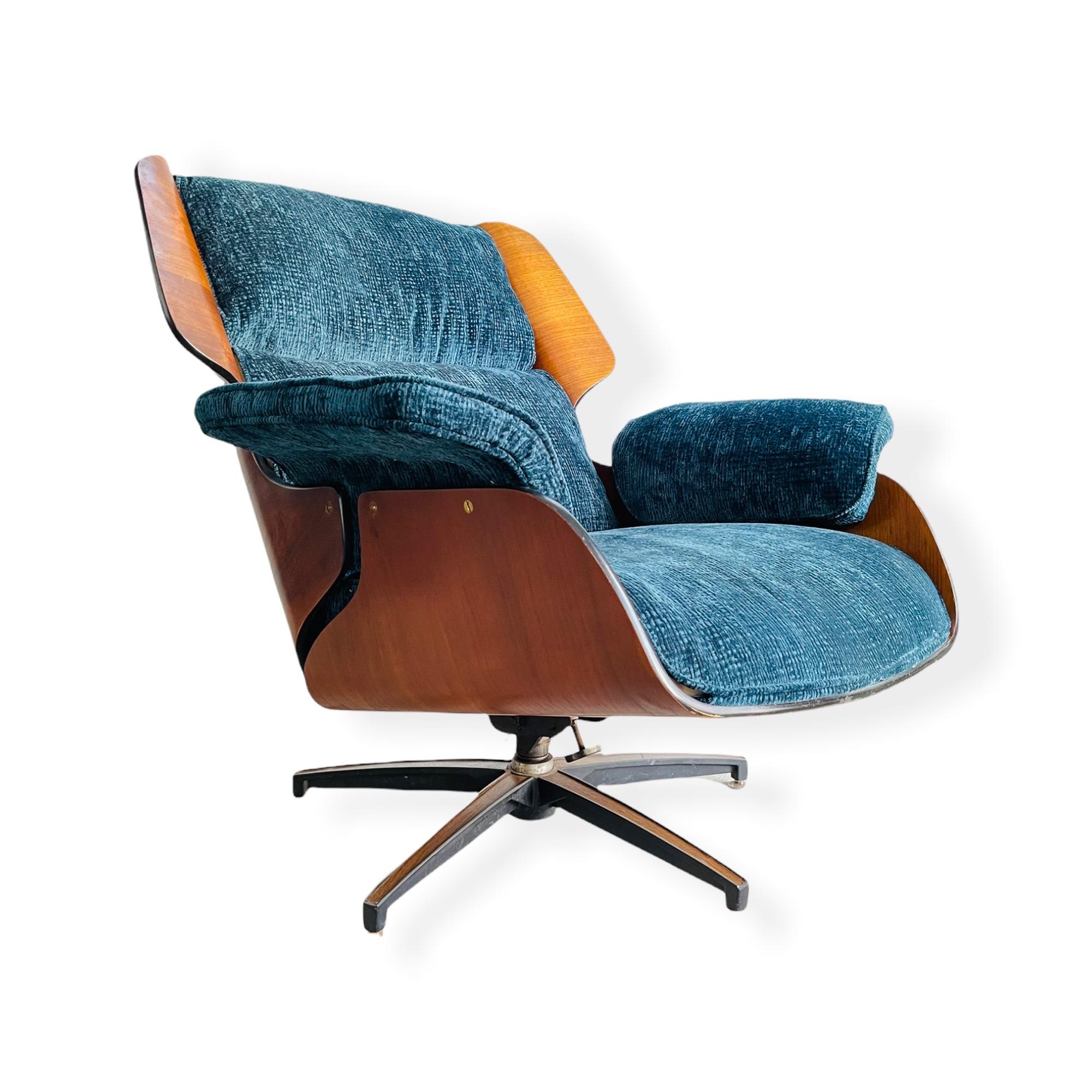 Kipp Stewart Lounge Chair & Ottoman by Drexel Declaration 1
