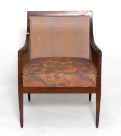 Kipp Stewart Lounge Chairs and Ottoman Refinished & Reupholstered In Your Fabric