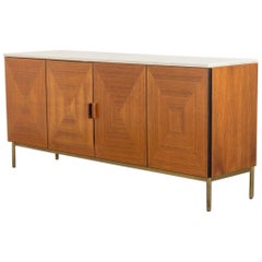 Kipp Stewart Marble Top Cabinet