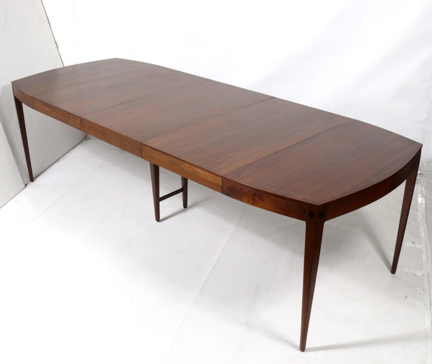 Mid-Century Modern Kipp Stewart Mid Century Walnut Dining Table