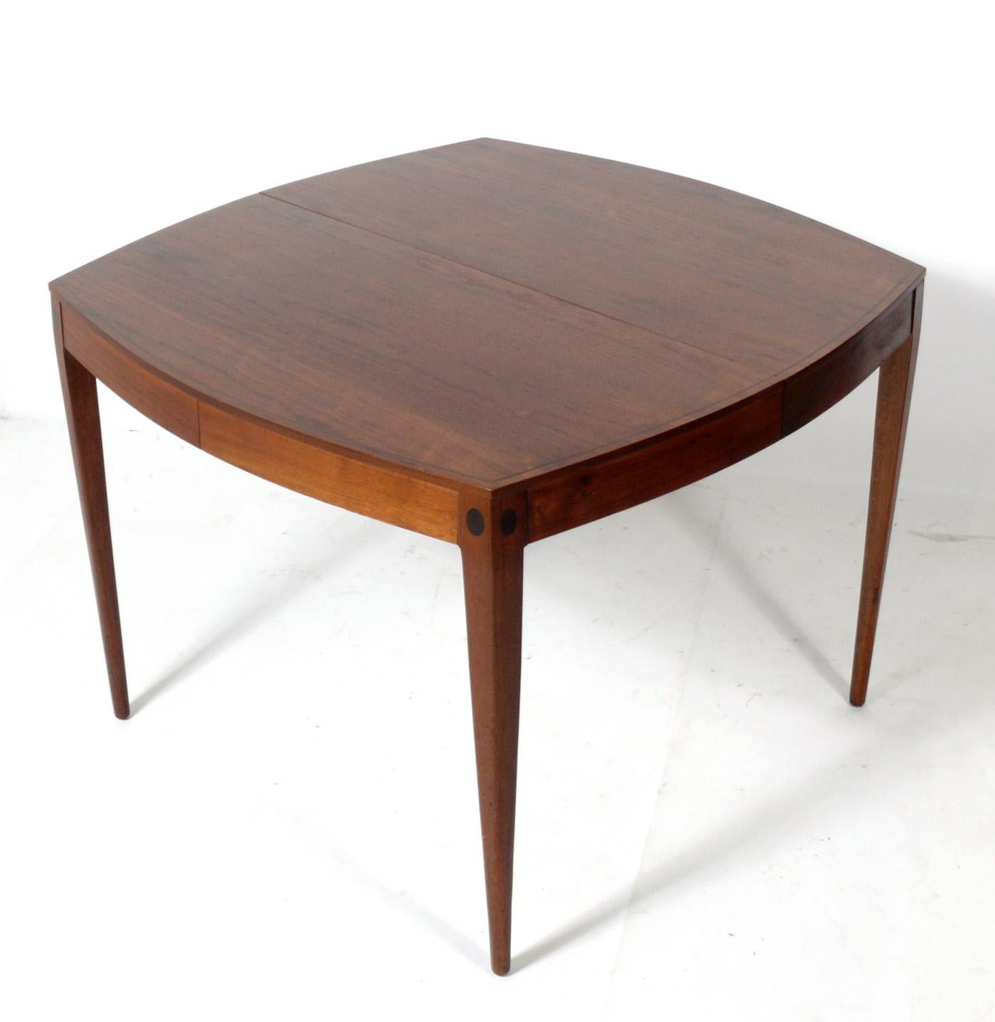 Mid-20th Century Kipp Stewart Mid Century Walnut Dining Table